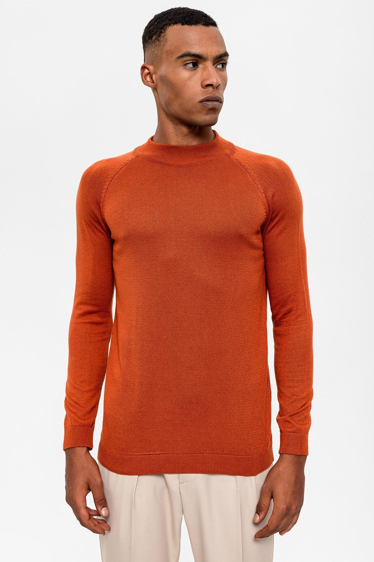 Men's Half-Turtleneck Sweater