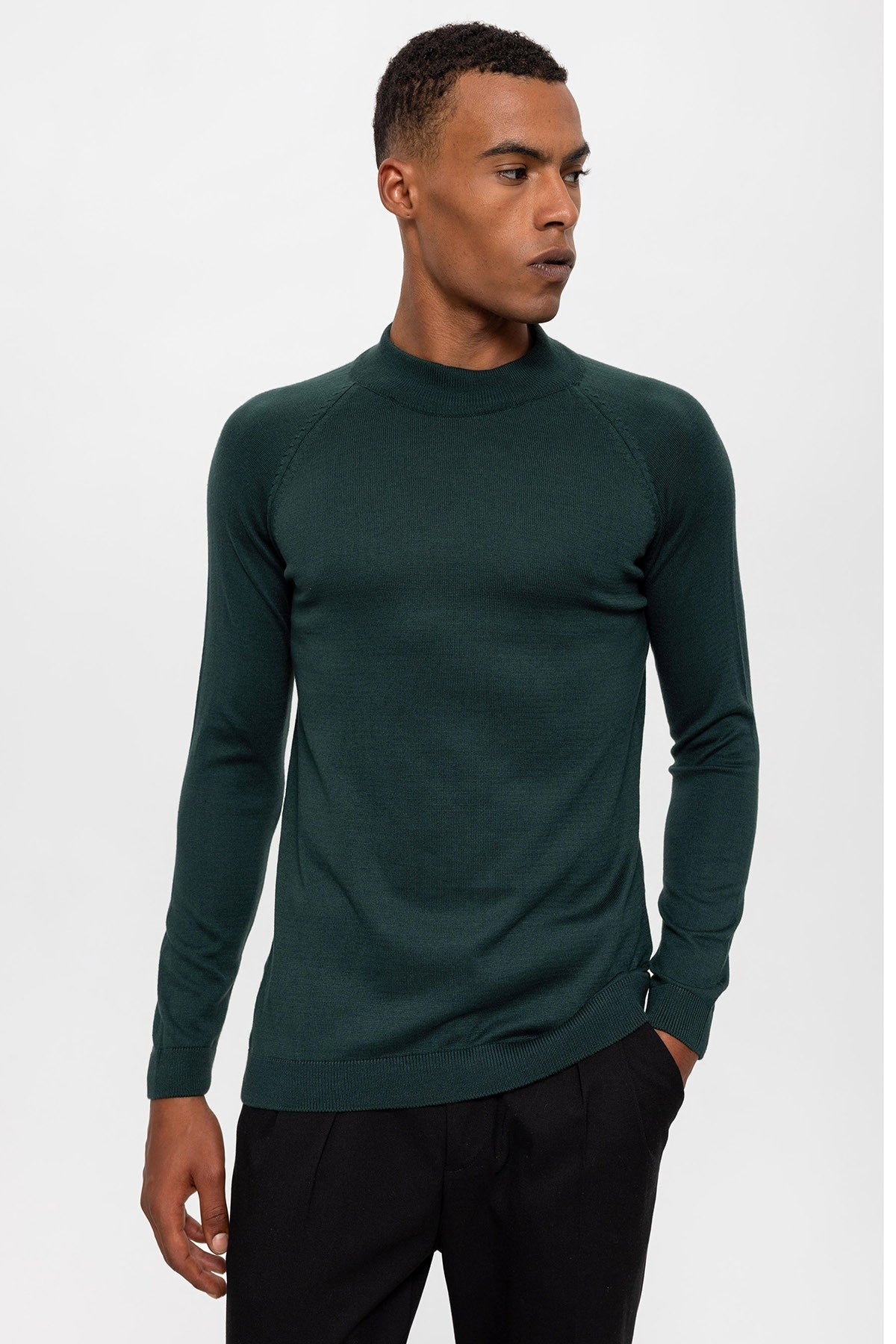 Men's Half-Turtleneck Sweater