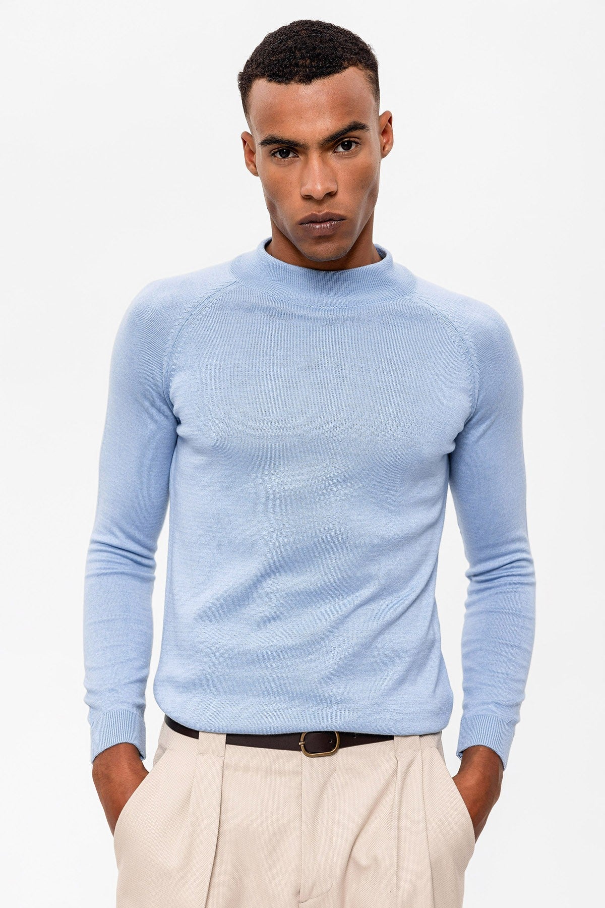 Men's Half-Turtleneck Sweater