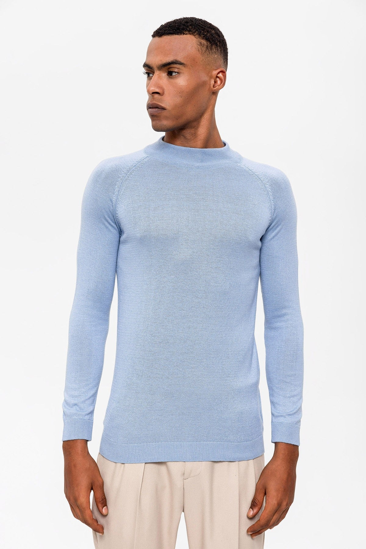 Men's Half-Turtleneck Sweater