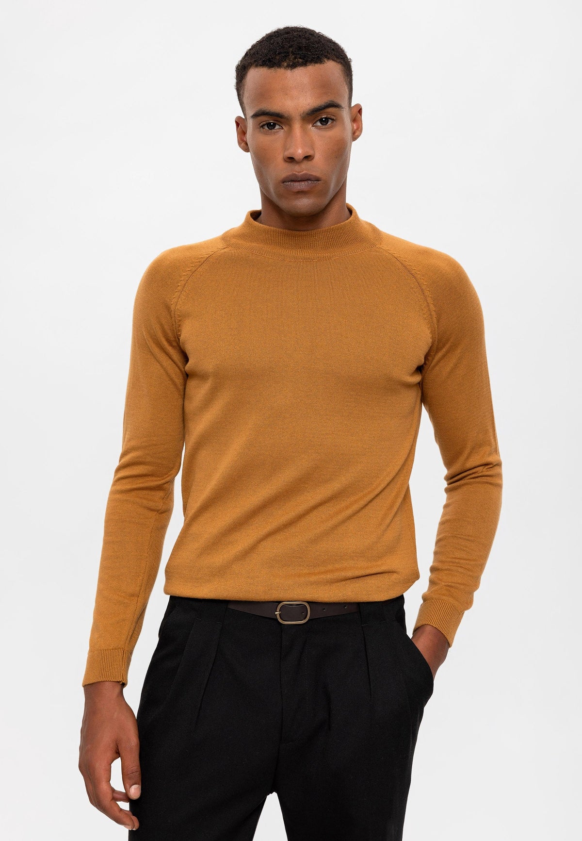 Men's Half-Turtleneck Sweater
