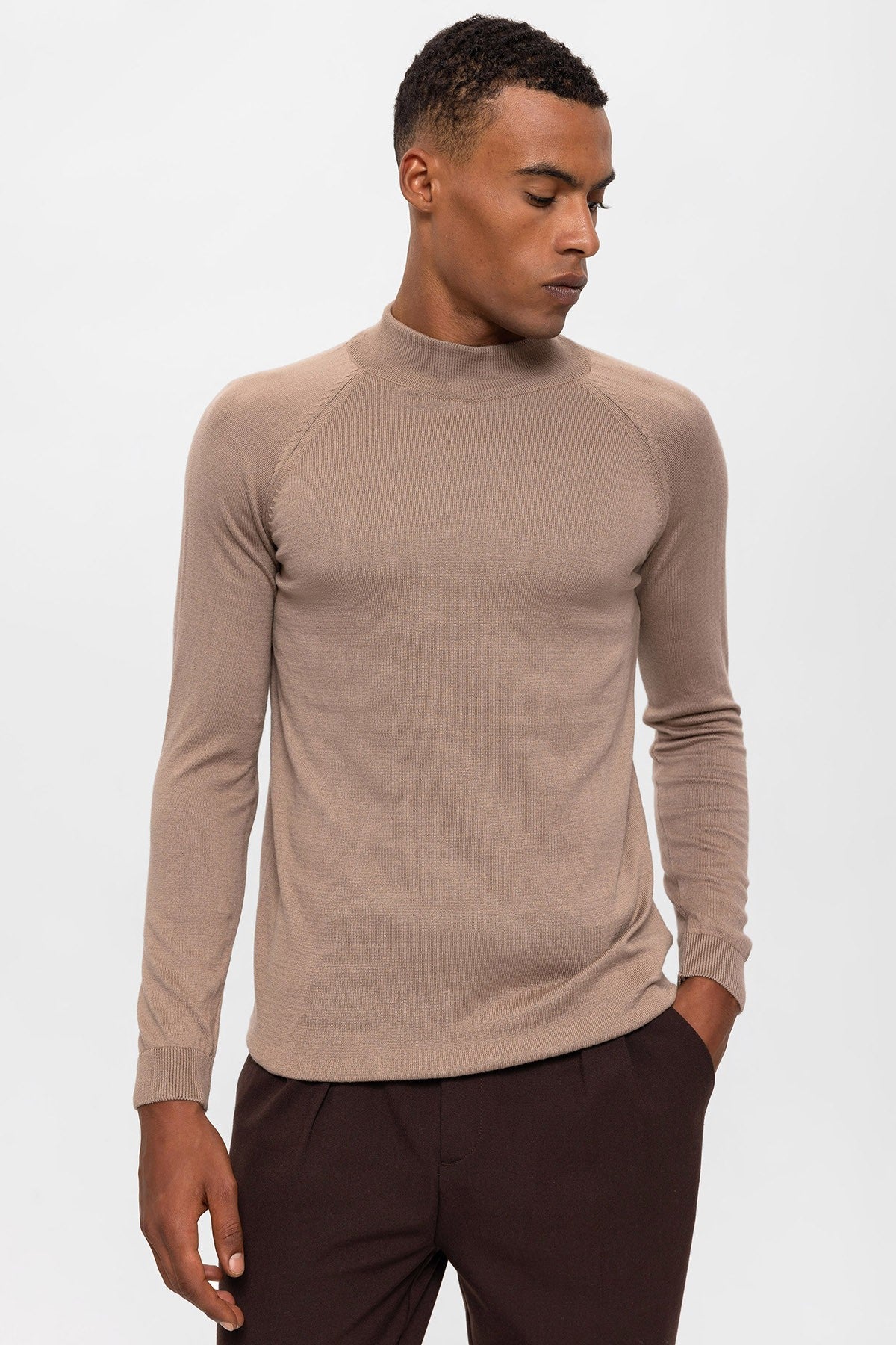 Men's Half-Turtleneck Sweater