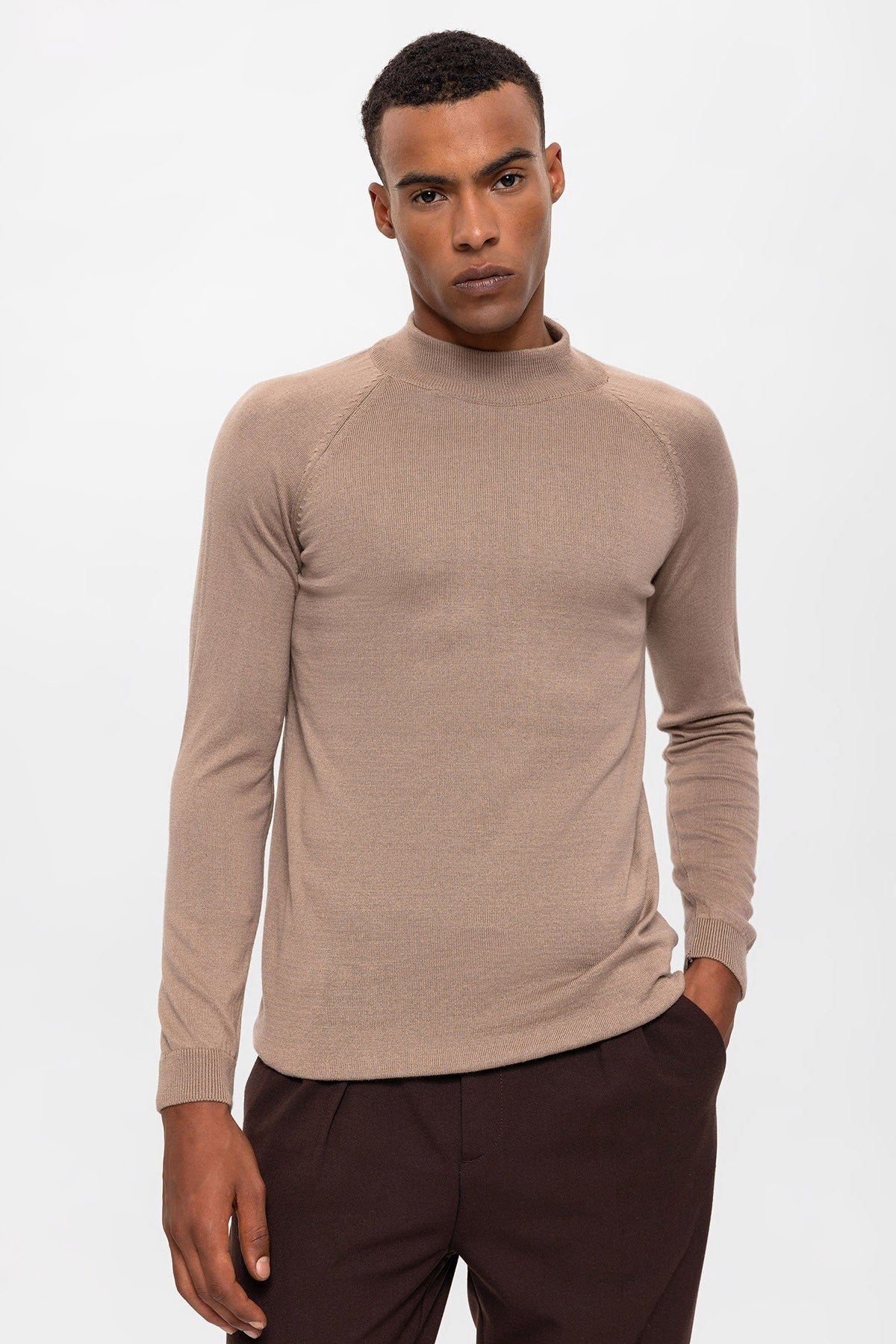 Men's Half-Turtleneck Sweater