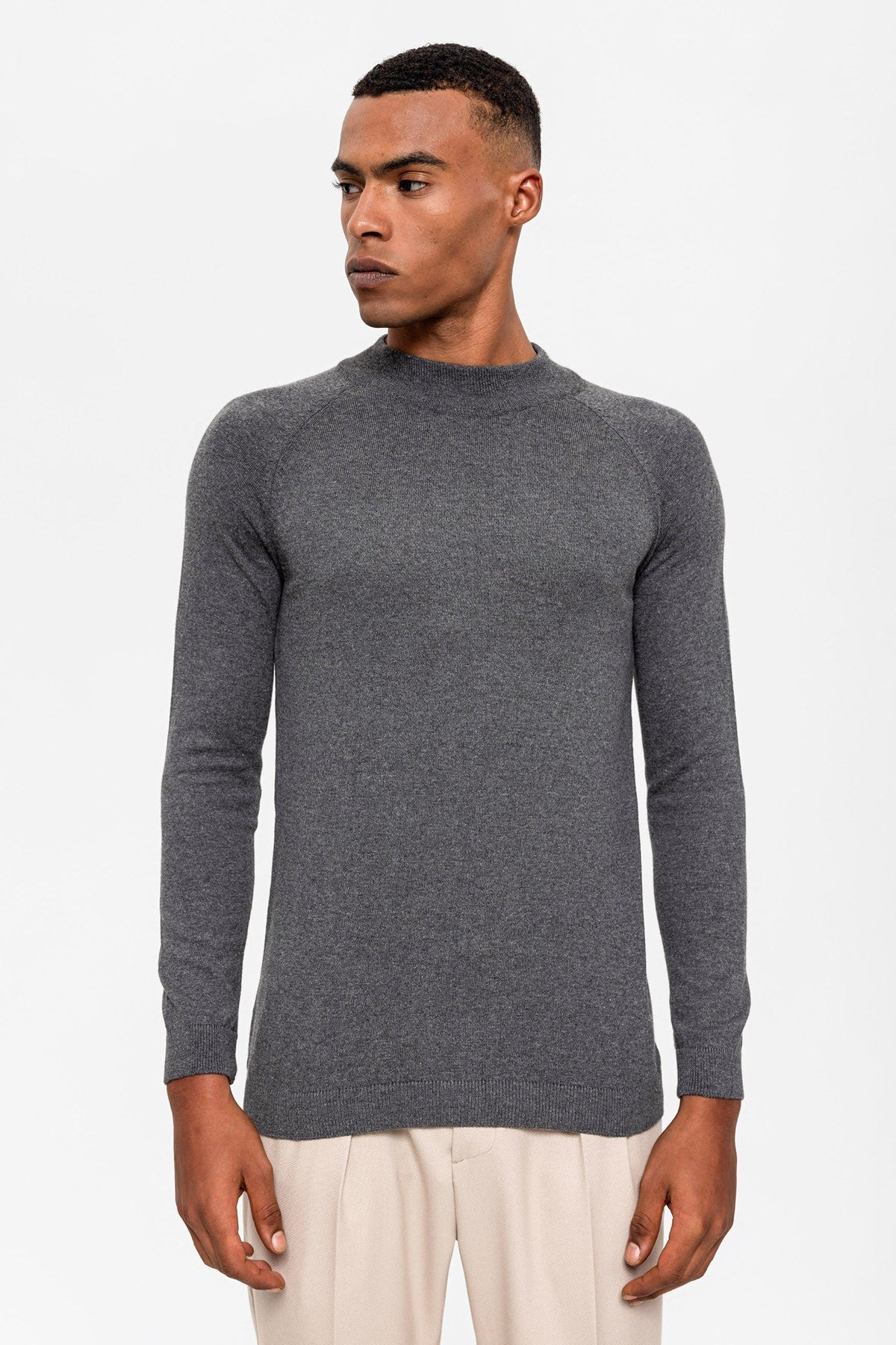 Men's Half-Turtleneck Sweater