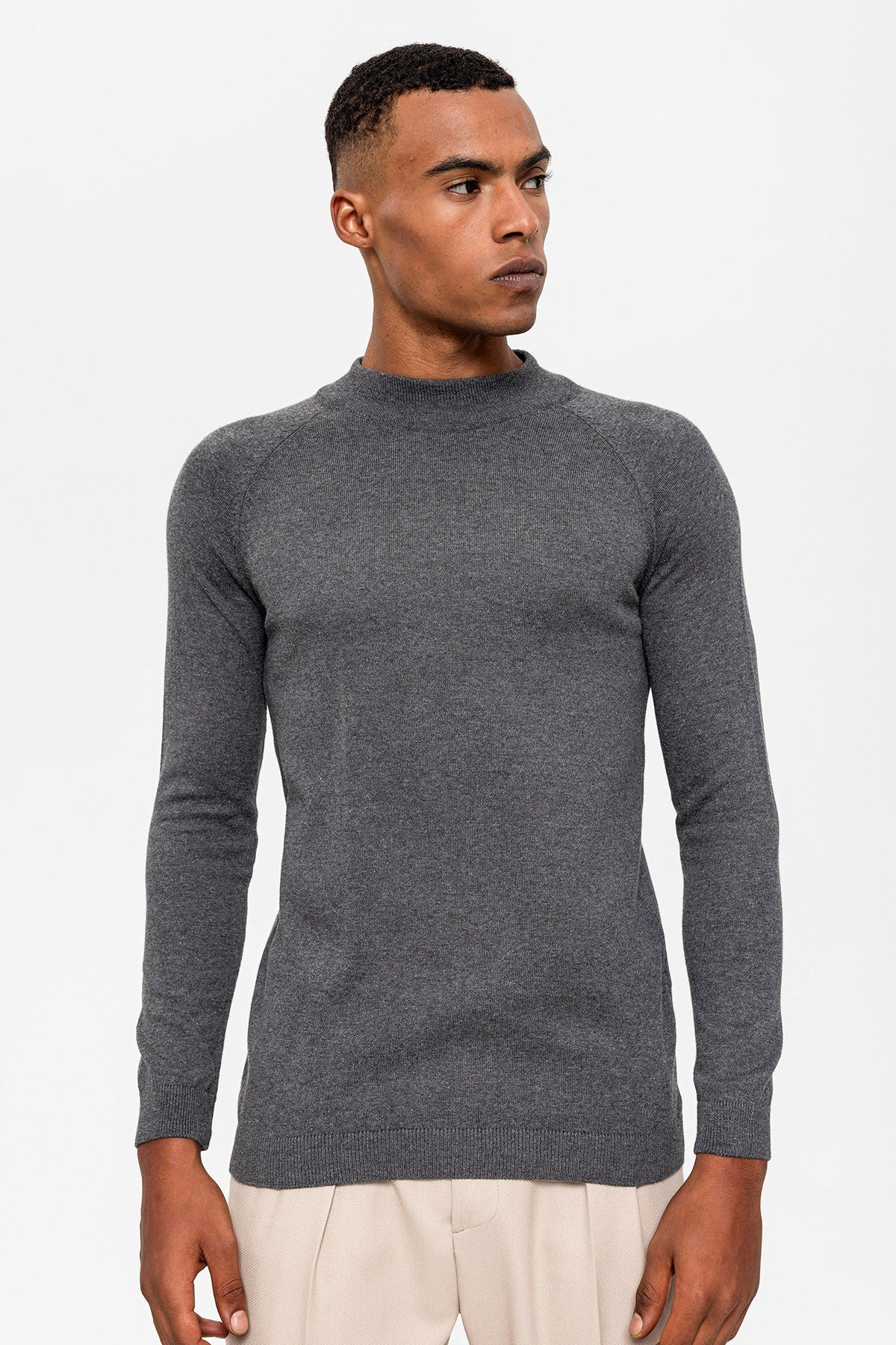 Men's Half-Turtleneck Sweater