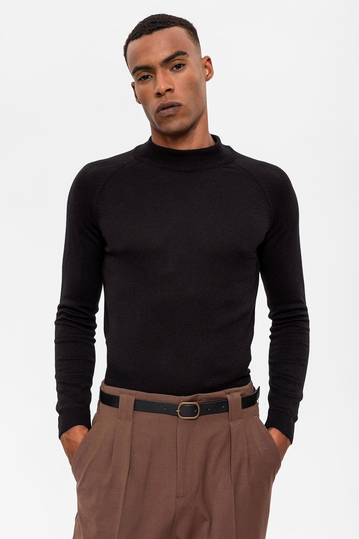 Men's Half-Turtleneck Sweater