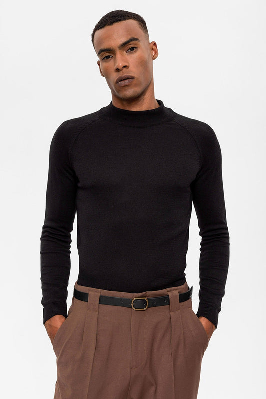Men's Half-Turtleneck Sweater