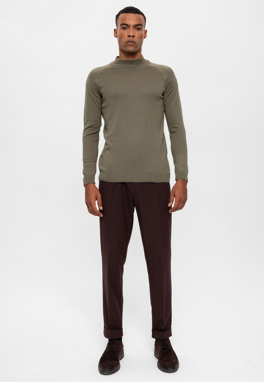 Men's Half-Turtleneck Sweater