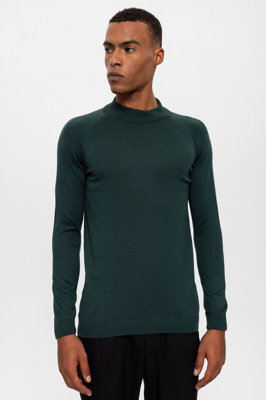 Men's Half-Turtleneck Sweater