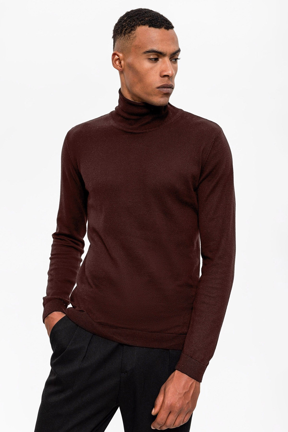 Men's Full-Neck Sweater