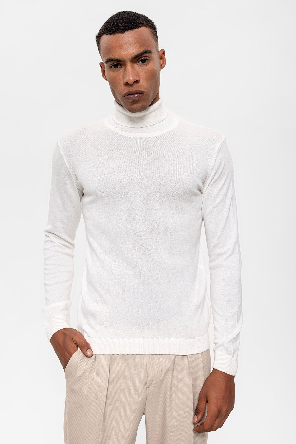 Men's Full-Neck Sweater