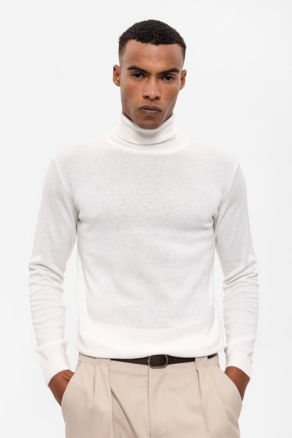 Men's Full-Neck Sweater