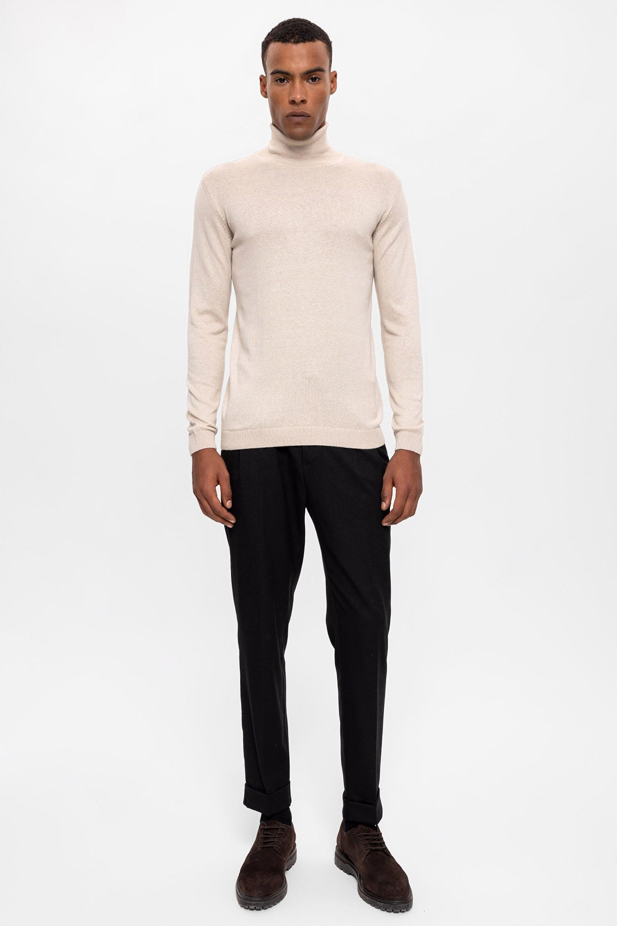 Men's Full-Neck Sweater