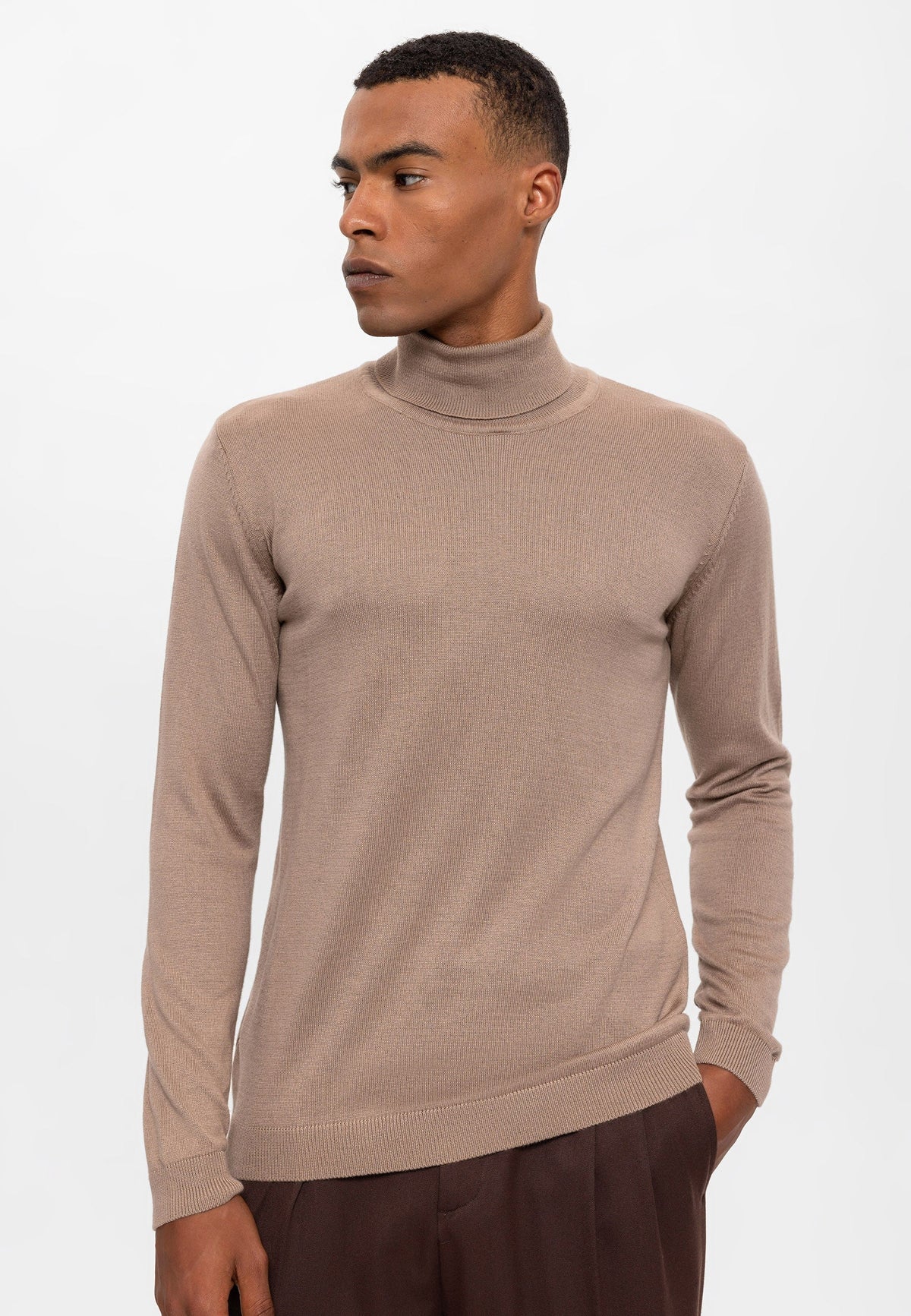 Men's Full-Neck Sweater