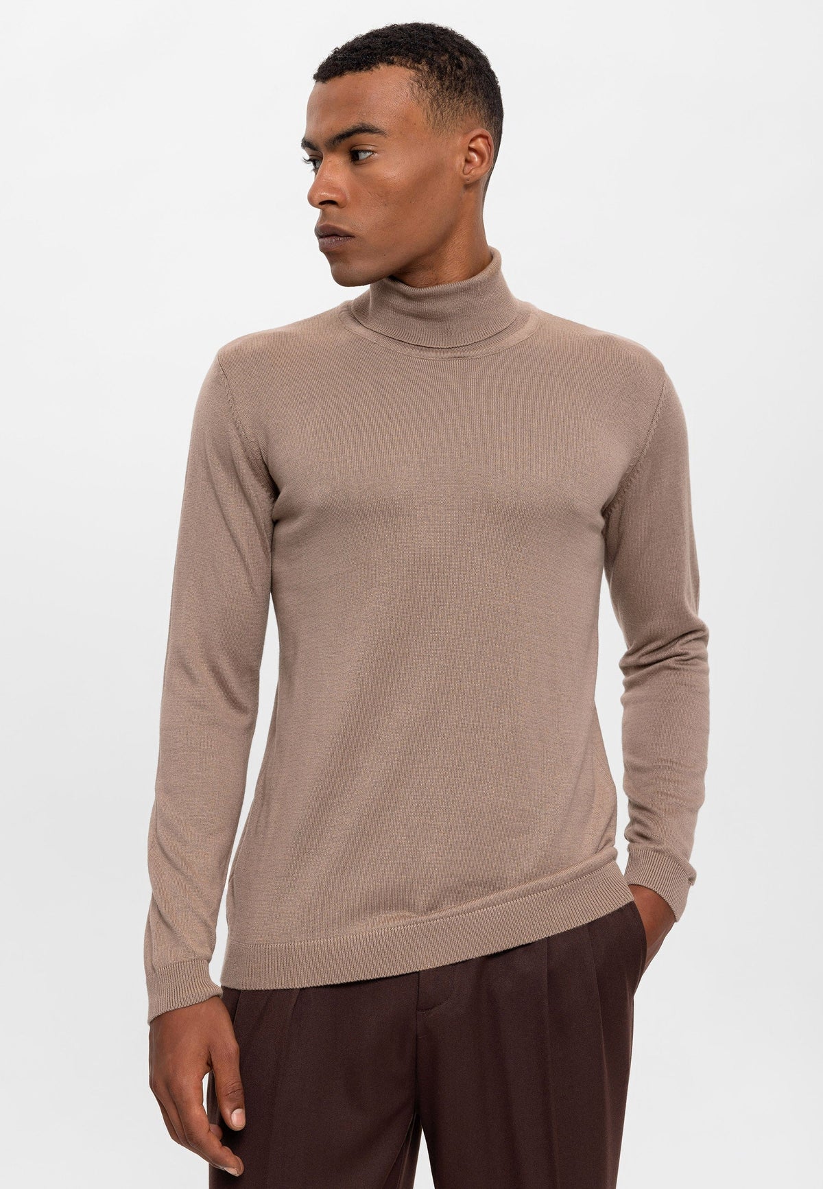 Men's Full-Neck Sweater