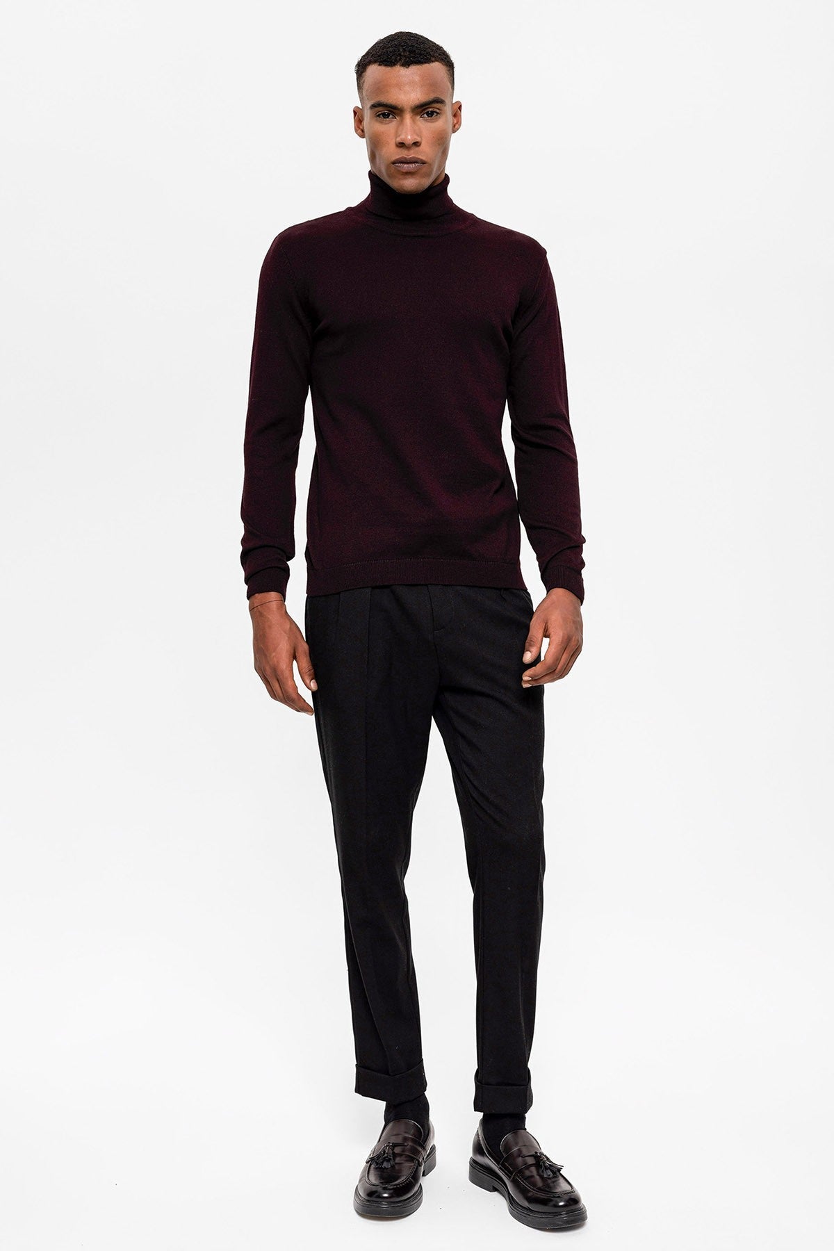Men's Full-Neck Sweater