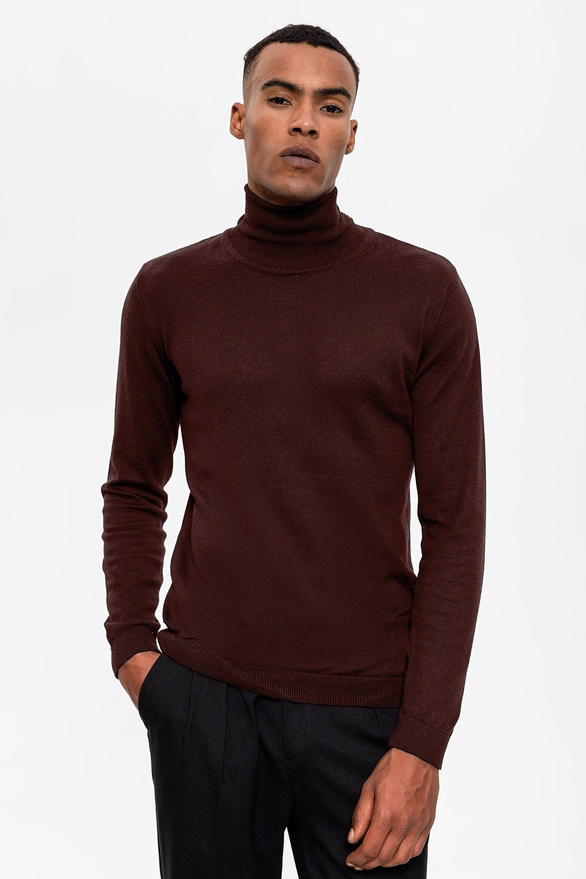 Men's Full-Neck Sweater