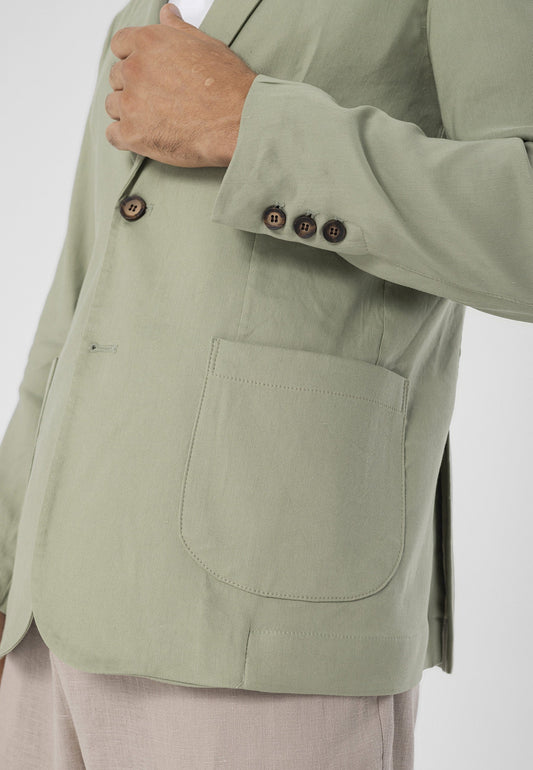 Antioch 100% Linen Men's Blazer Jacket