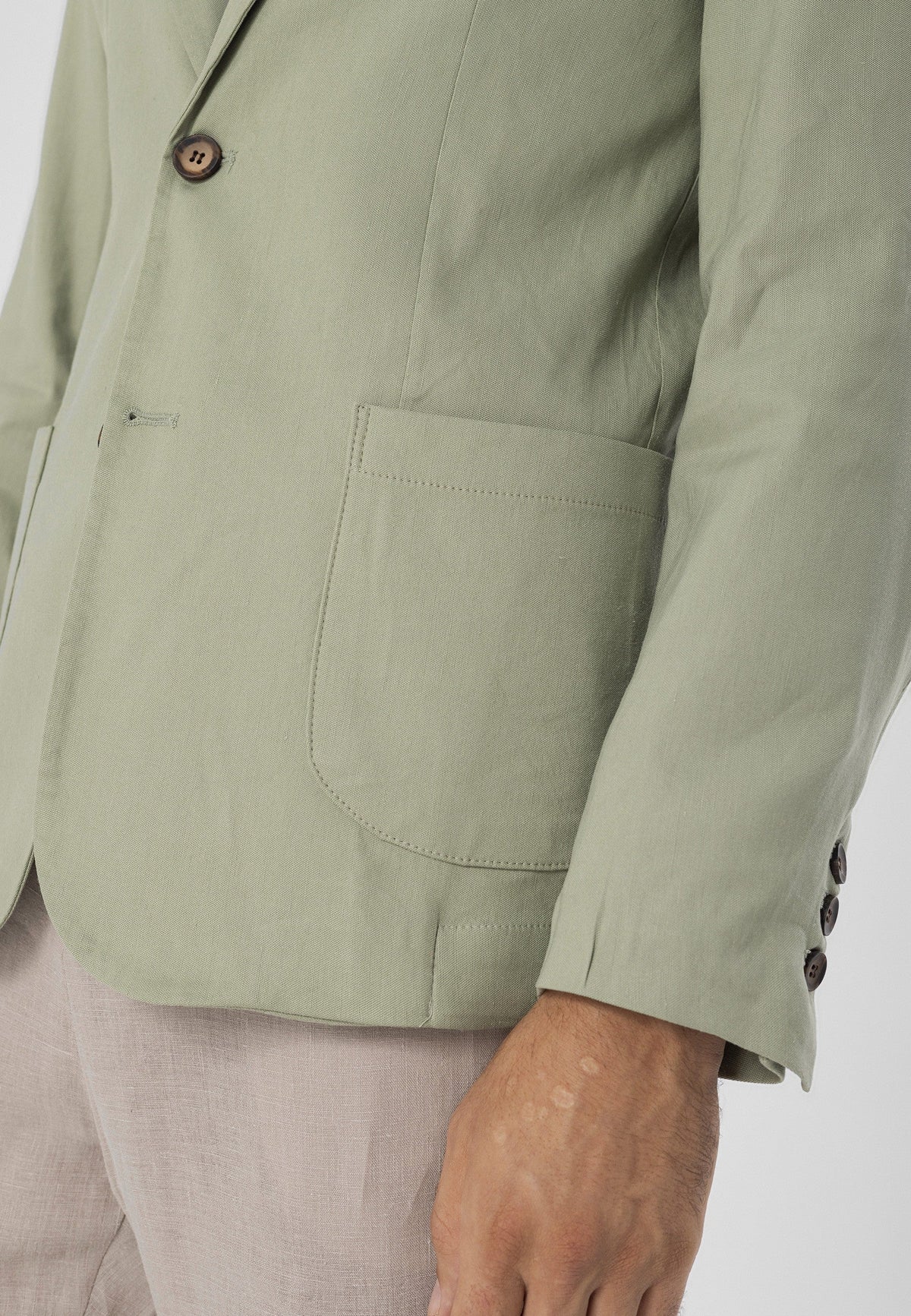 Antioch 100% Linen Men's Blazer Jacket