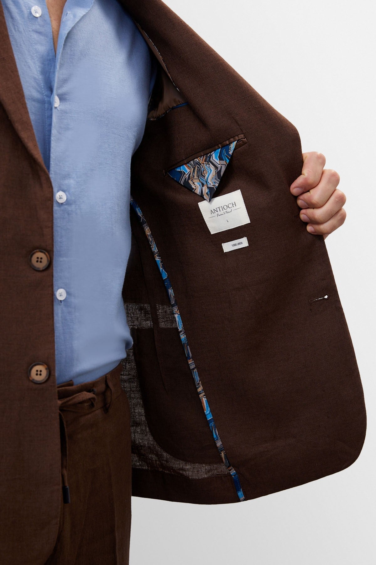 Antioch 100% Linen Men's Blazer Jacket