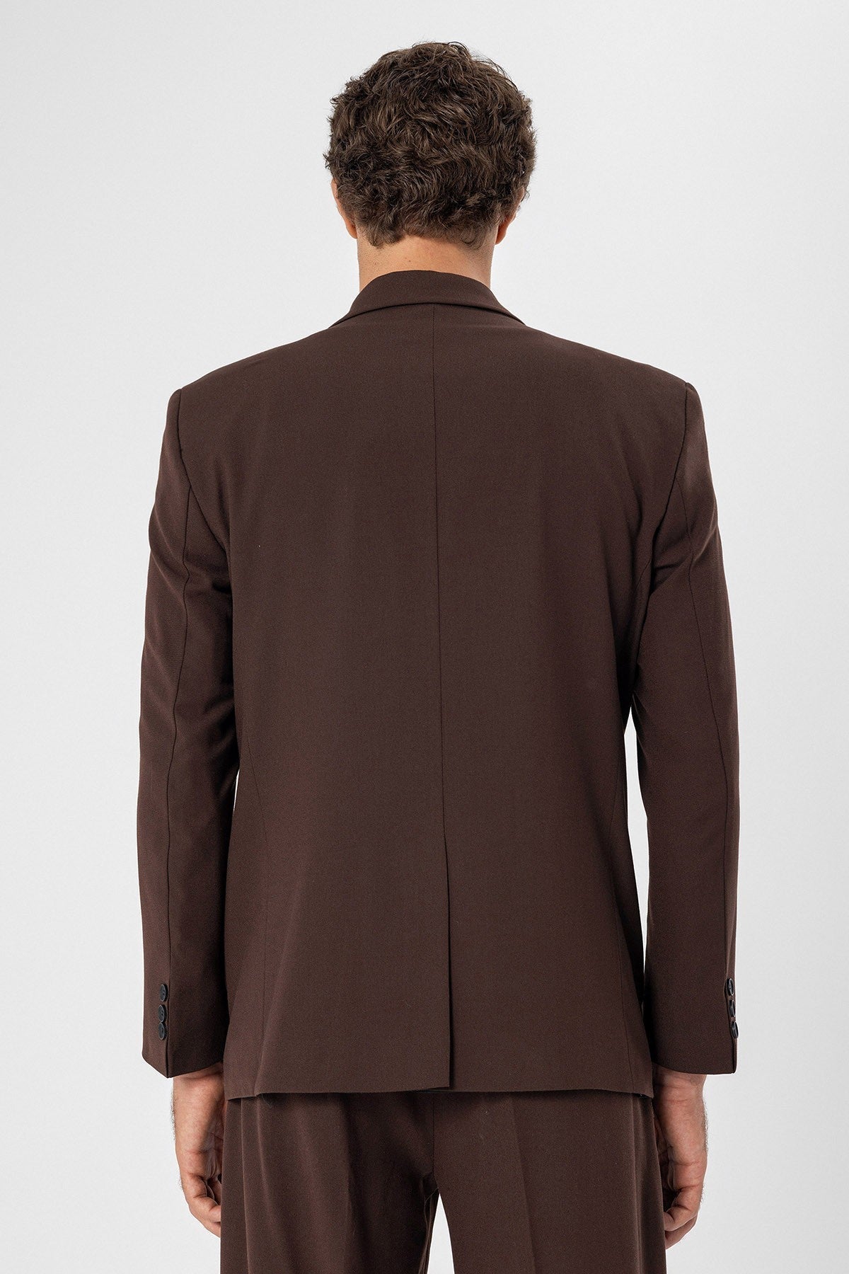 Antioch Men's Double-Breasted Blazer with Side Pockets