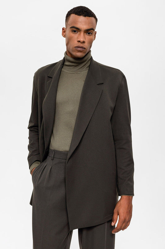 Antioch Double-Breasted Men's Blazer with Hidden Pockets