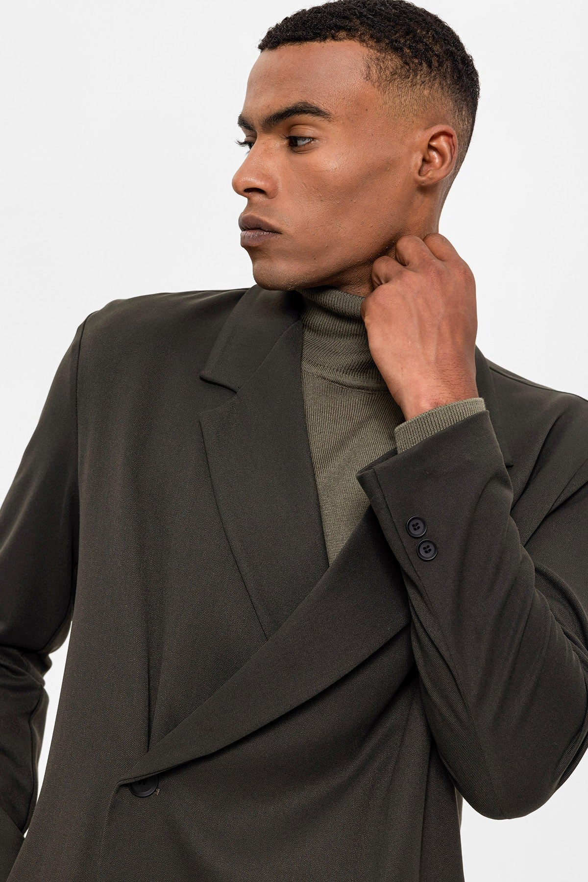 Antioch Double-Breasted Men's Blazer with Hidden Pockets