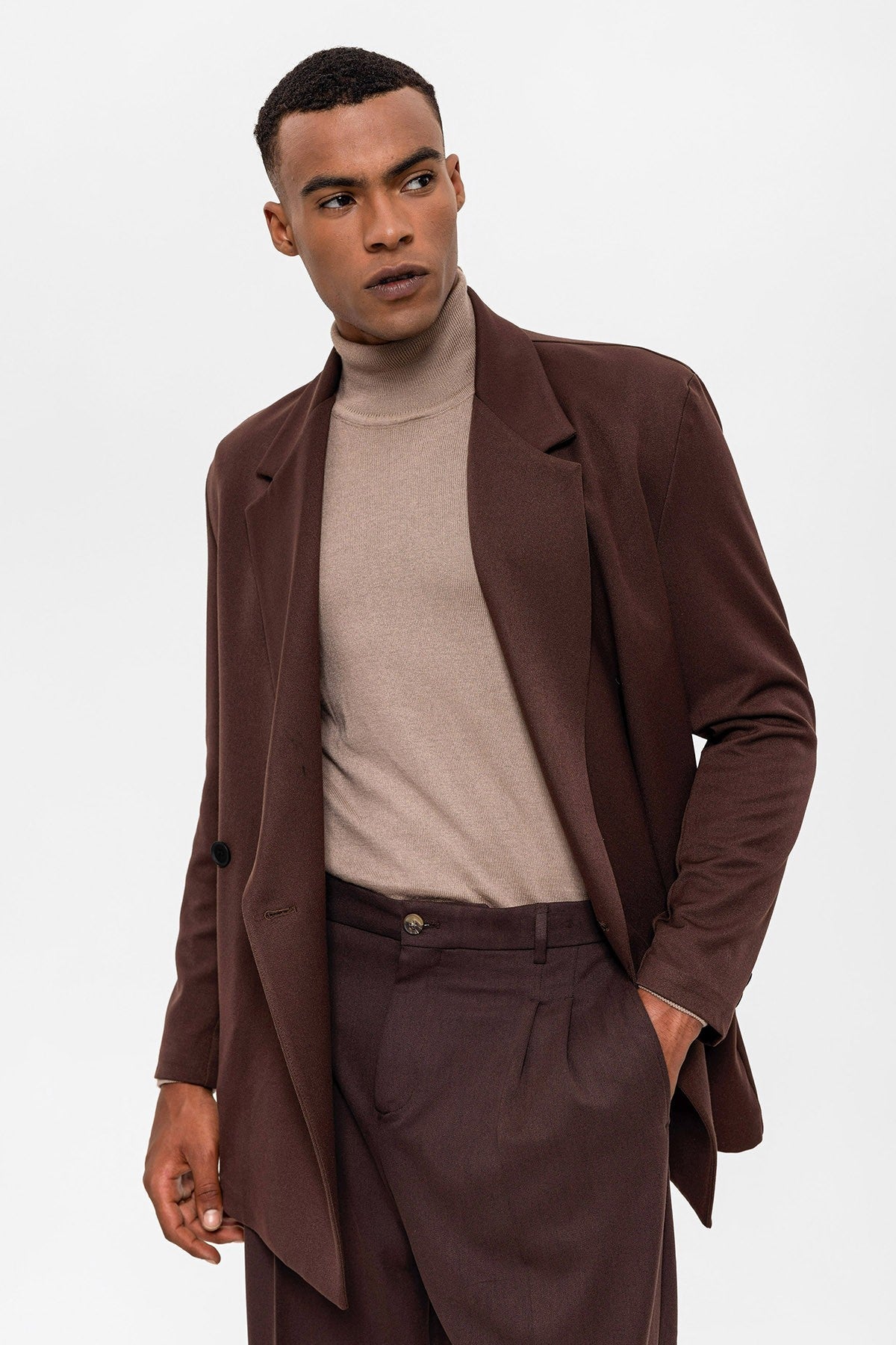 Antioch Double-Breasted Men's Blazer with Hidden Pockets