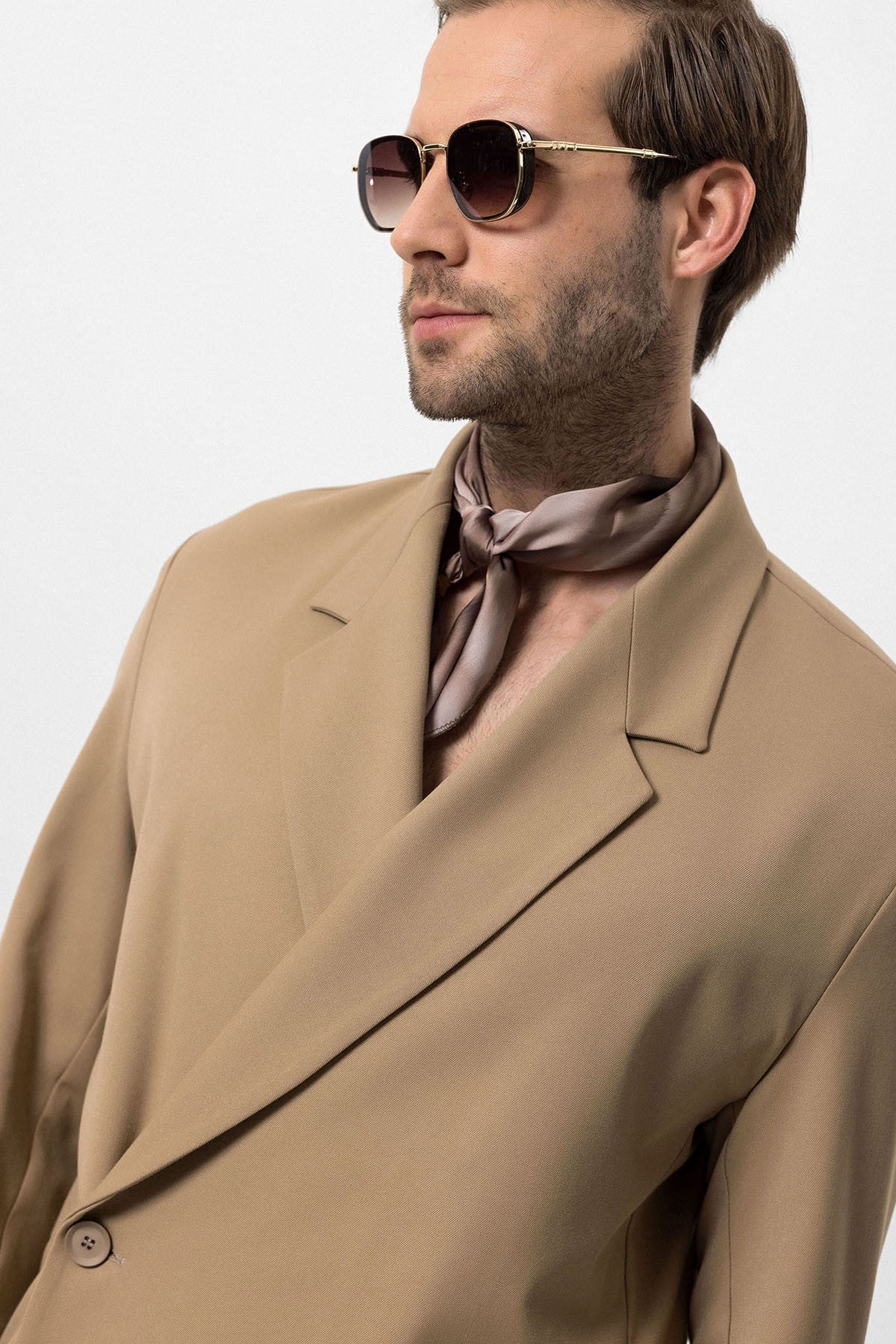 Antioch Double-Breasted Men's Blazer with Hidden Pockets