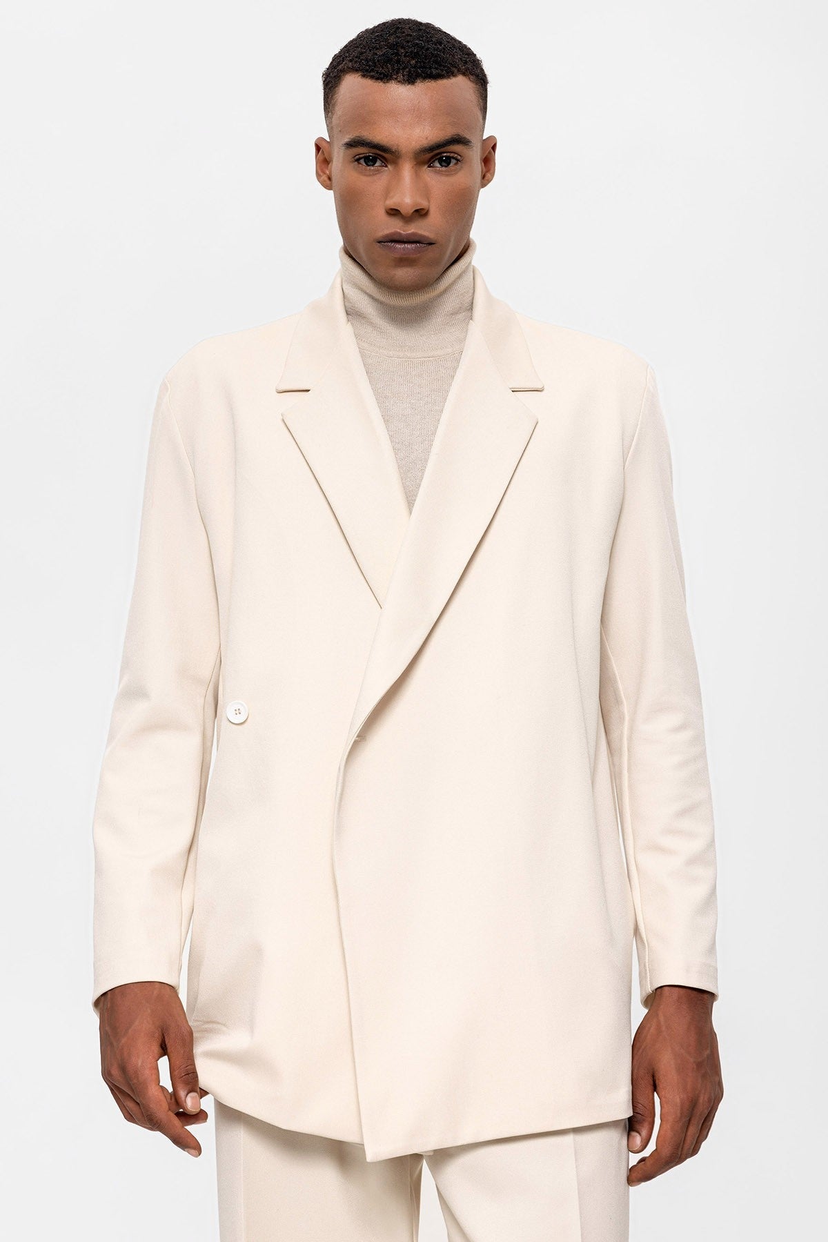 Antioch Double-Breasted Men's Blazer with Hidden Pockets