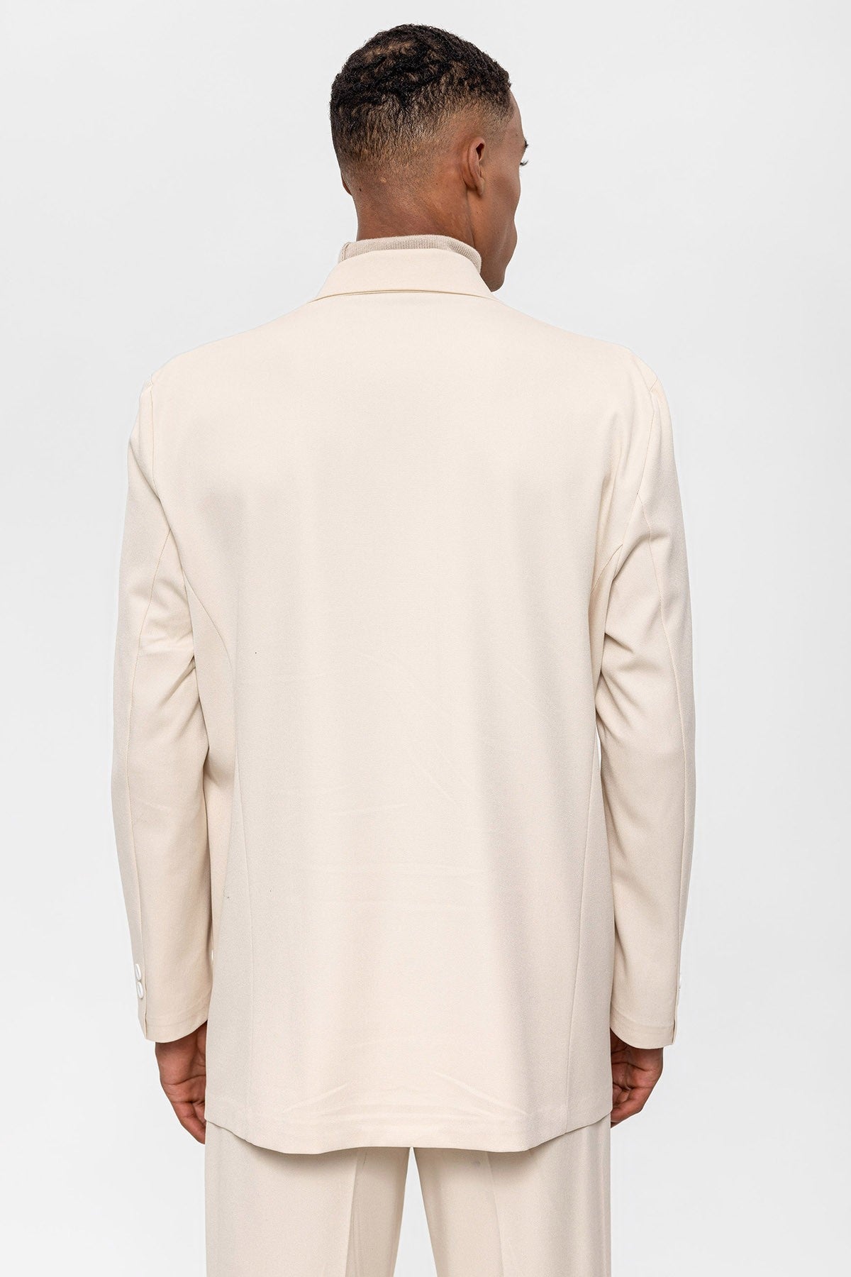 Antioch Double-Breasted Men's Blazer with Hidden Pockets