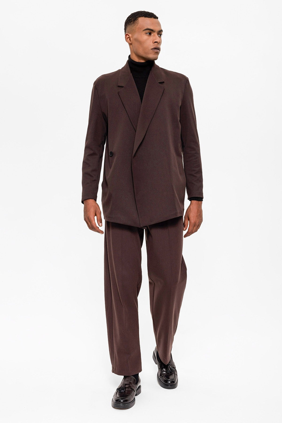 Antioch Double-Breasted Men's Blazer with Hidden Pockets