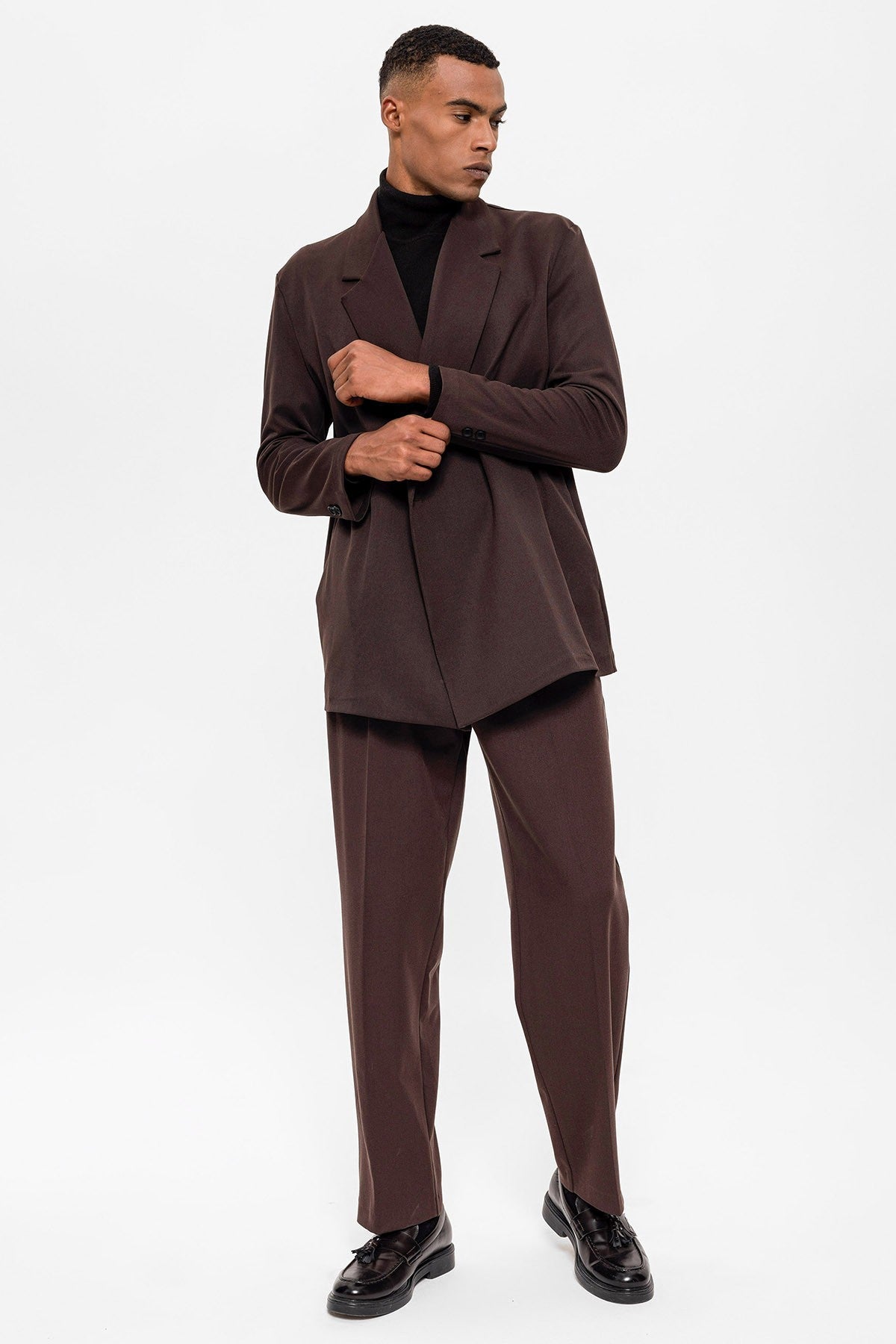 Antioch Double-Breasted Men's Blazer with Hidden Pockets