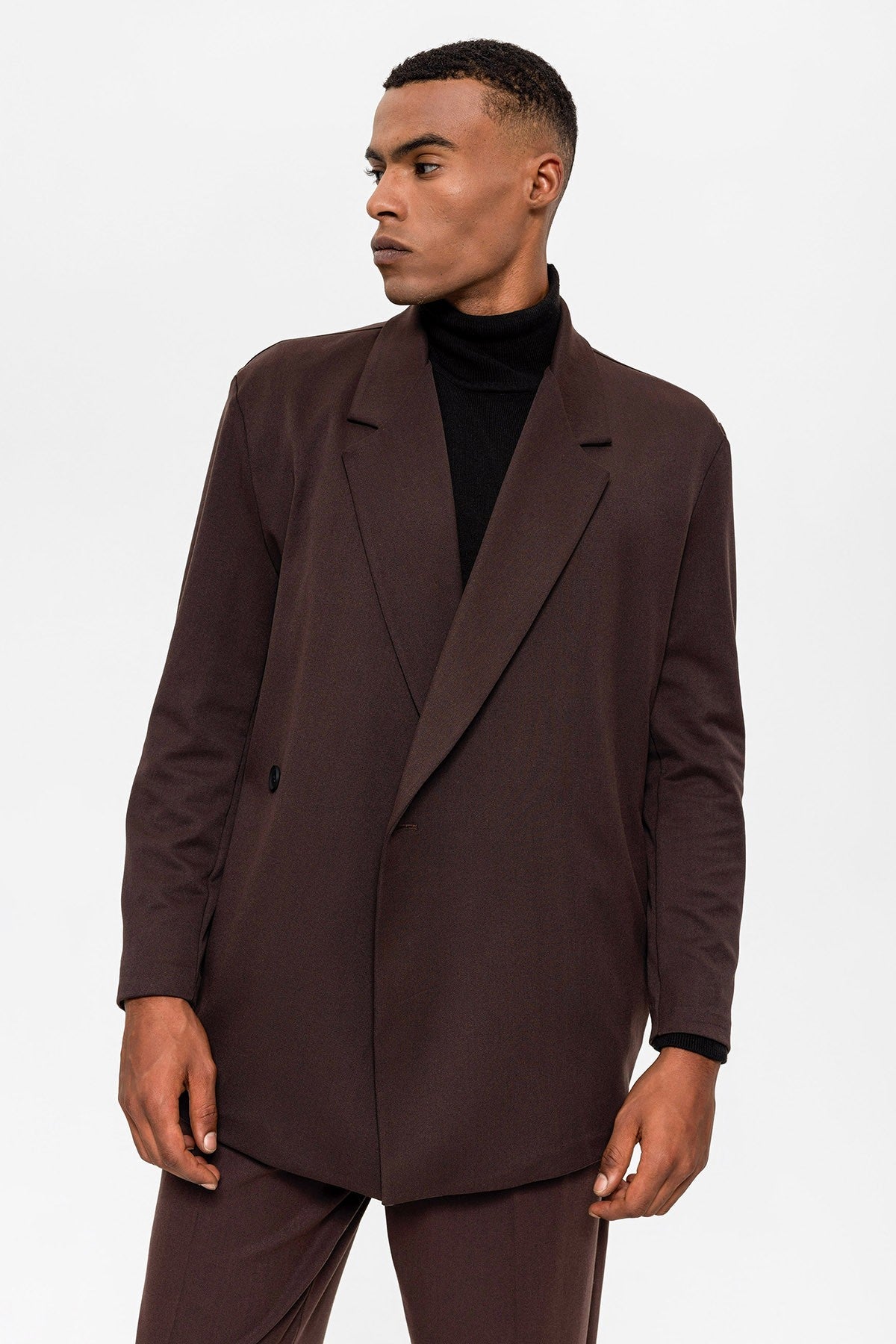 Antioch Double-Breasted Men's Blazer with Hidden Pockets