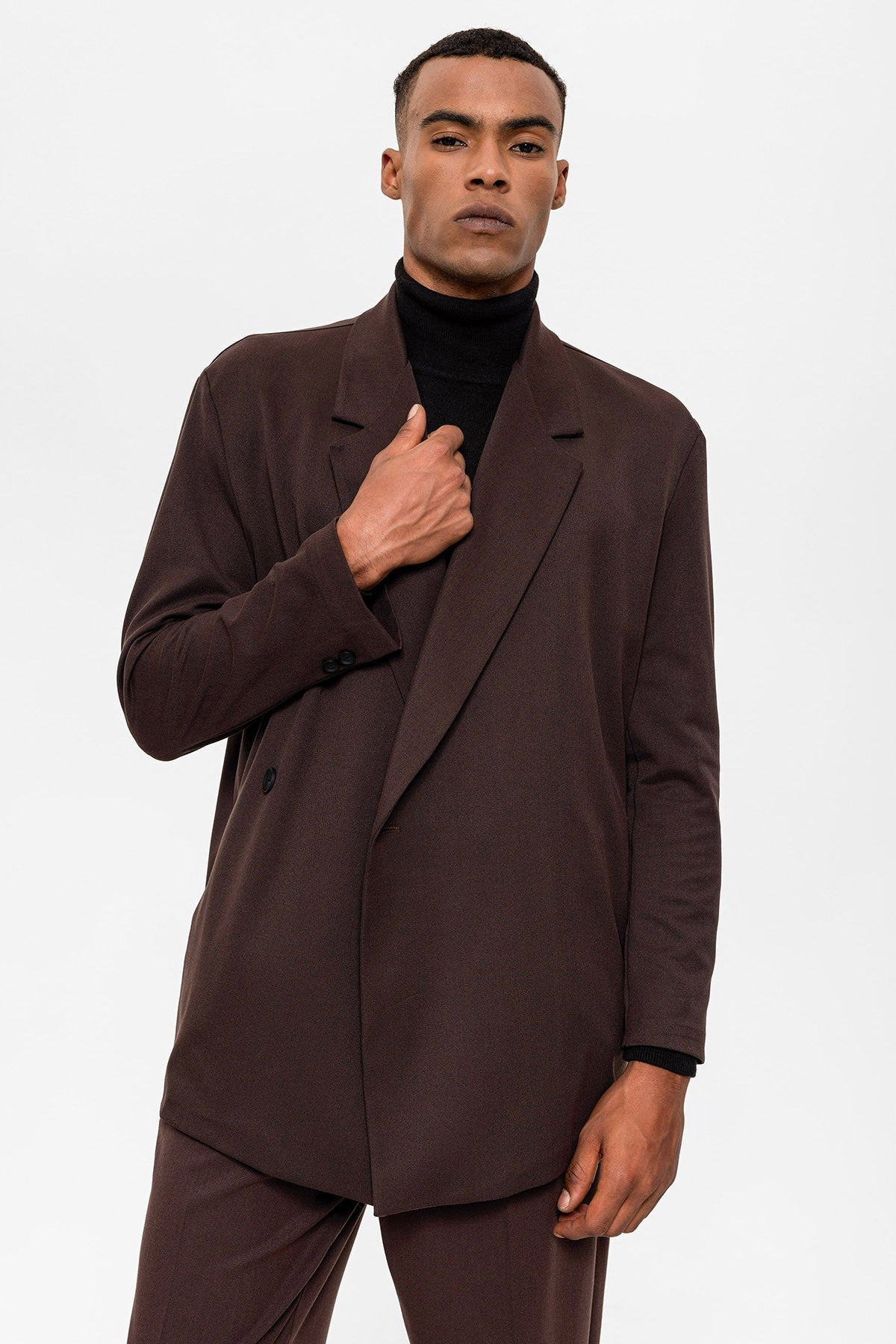 Antioch Double-Breasted Men's Blazer with Hidden Pockets