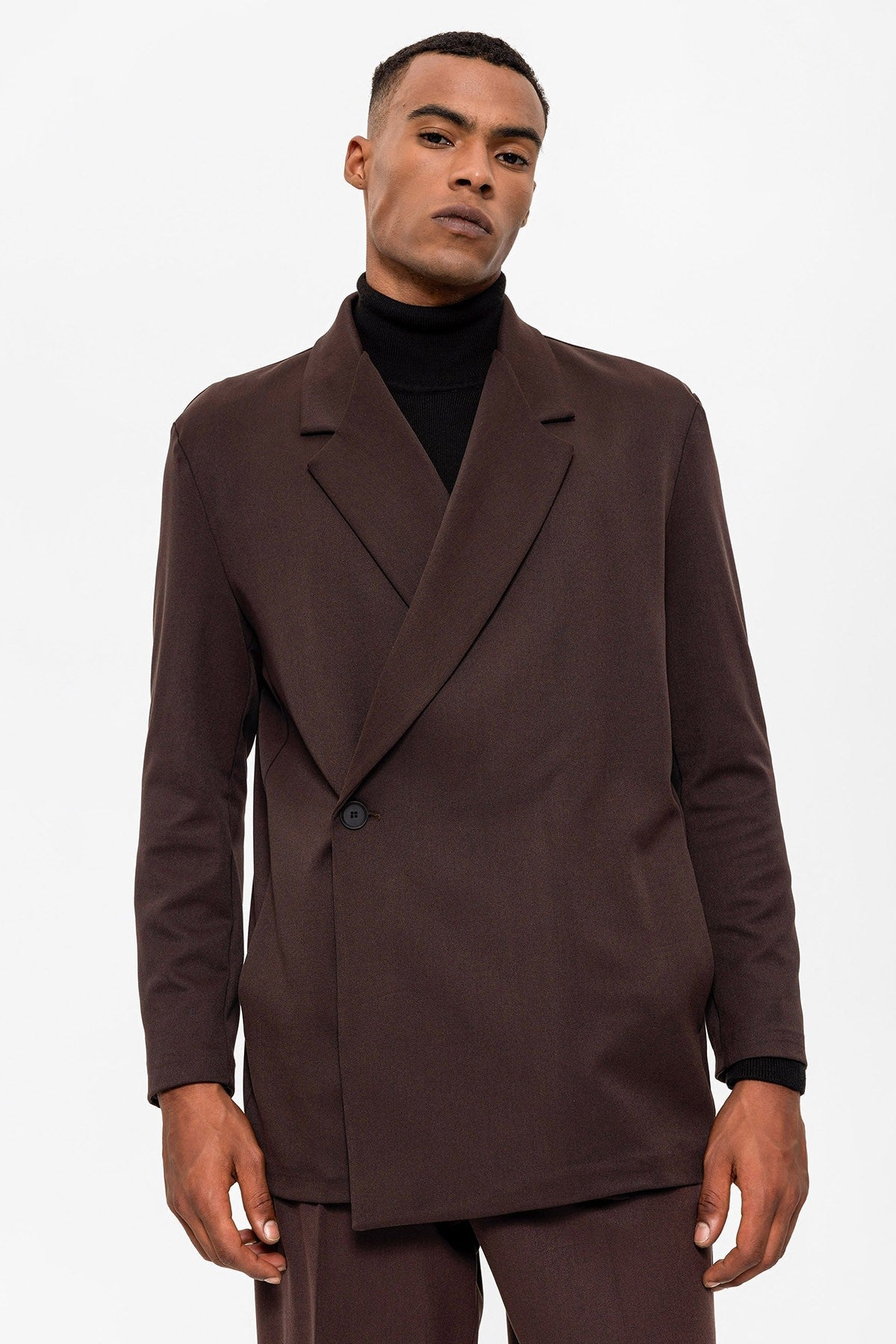 Antioch Double-Breasted Men's Blazer with Hidden Pockets