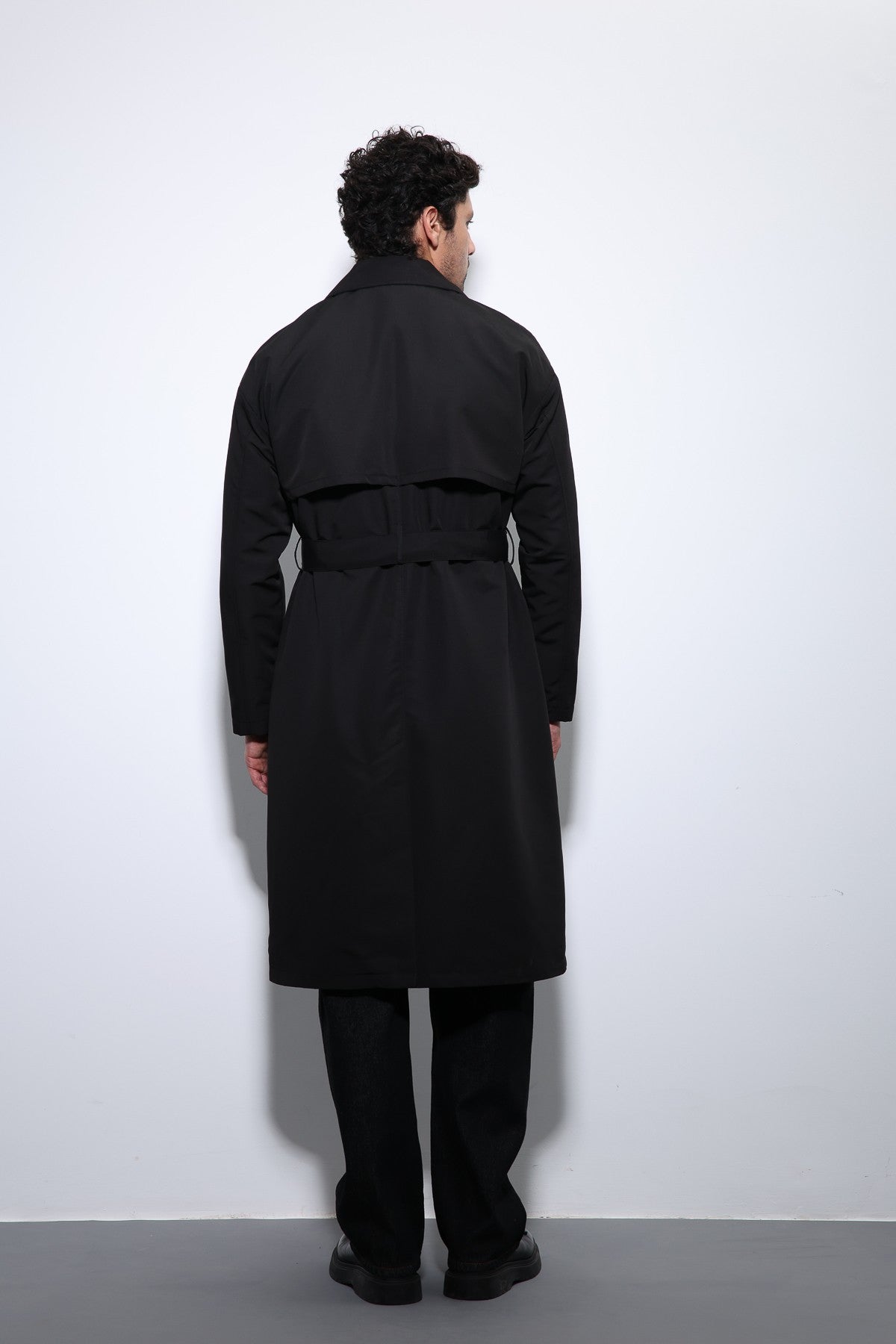 Antioch Cross-Over Belted Trench Coat
