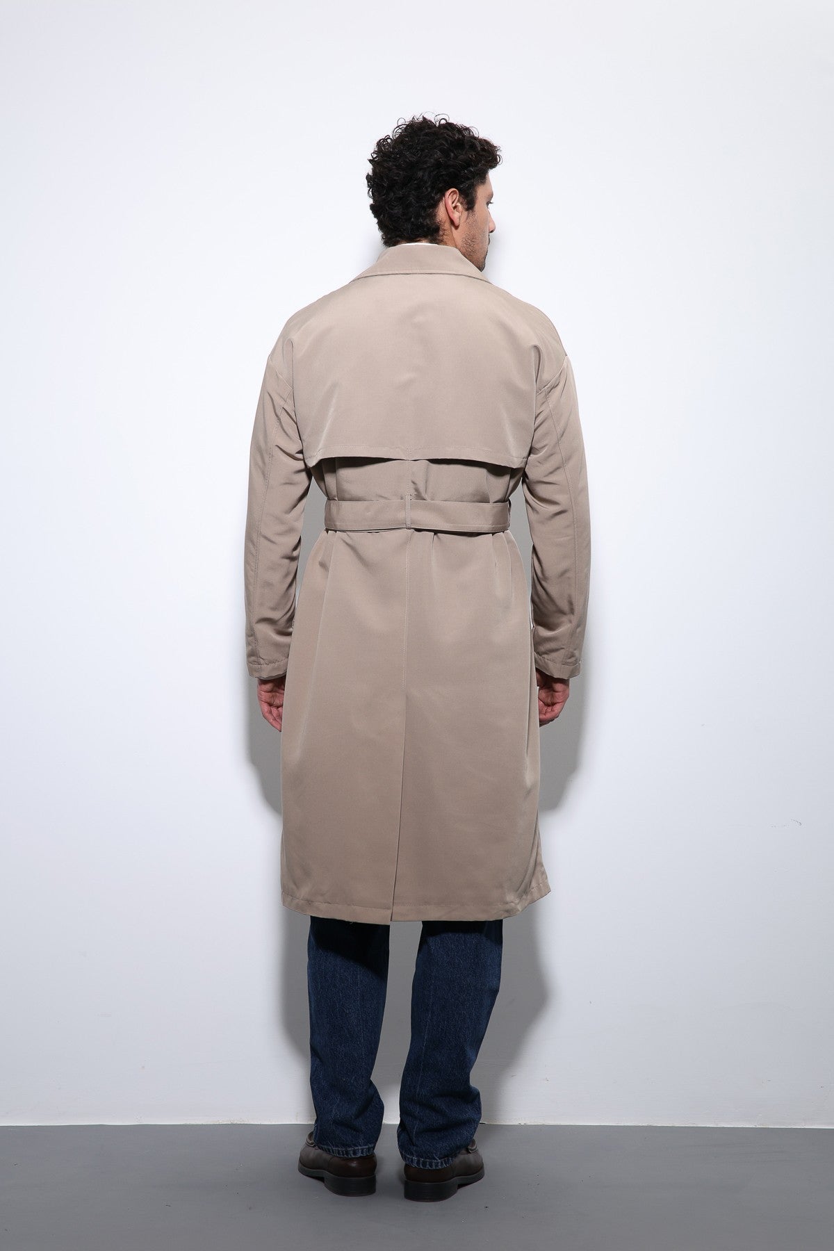 Antioch Cross-Over Belted Trench Coat