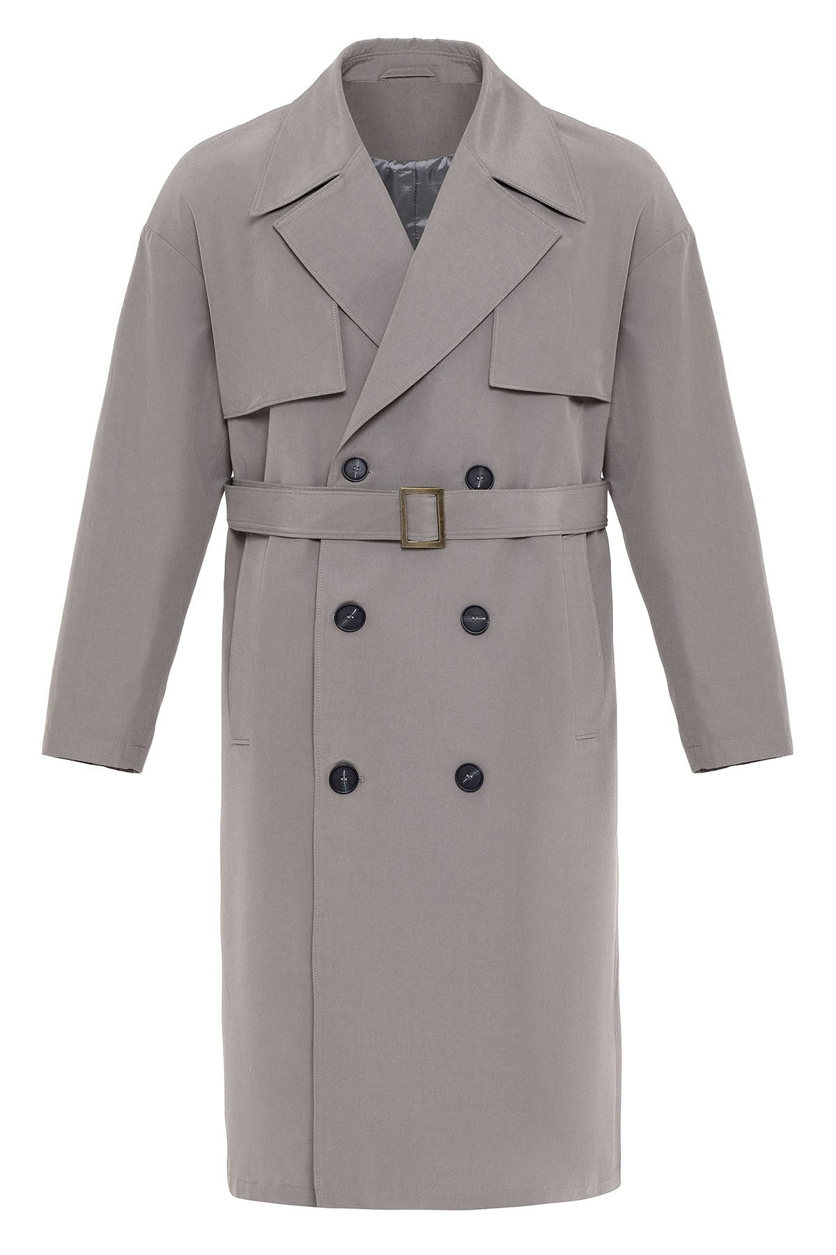 Antioch Cross-Over Belted Trench Coat