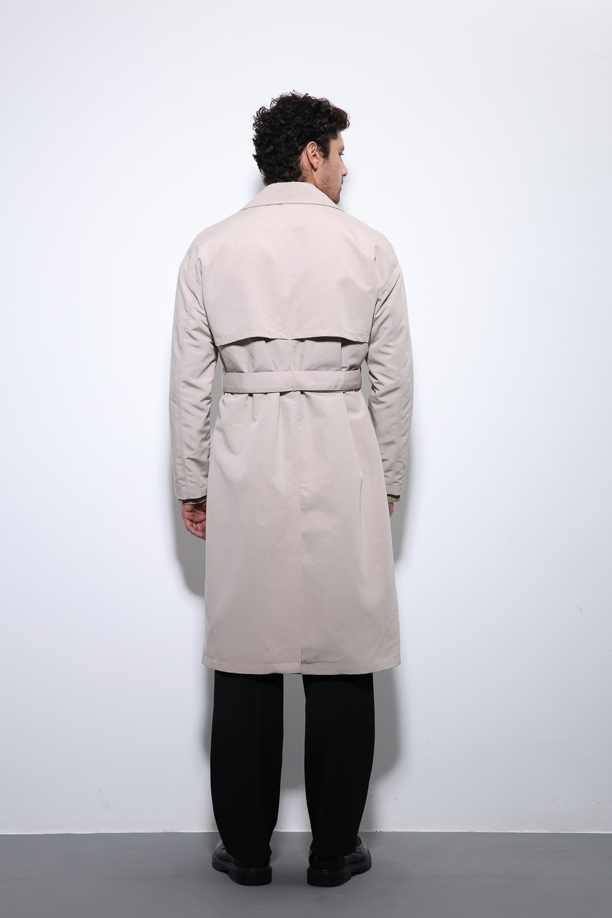 Antioch Cross-Over Belted Trench Coat