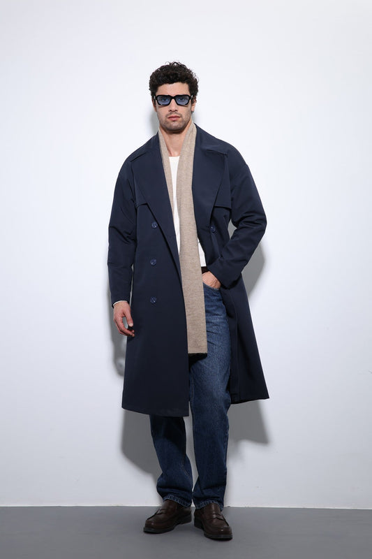 Antioch Cross-Over Belted Trench Coat