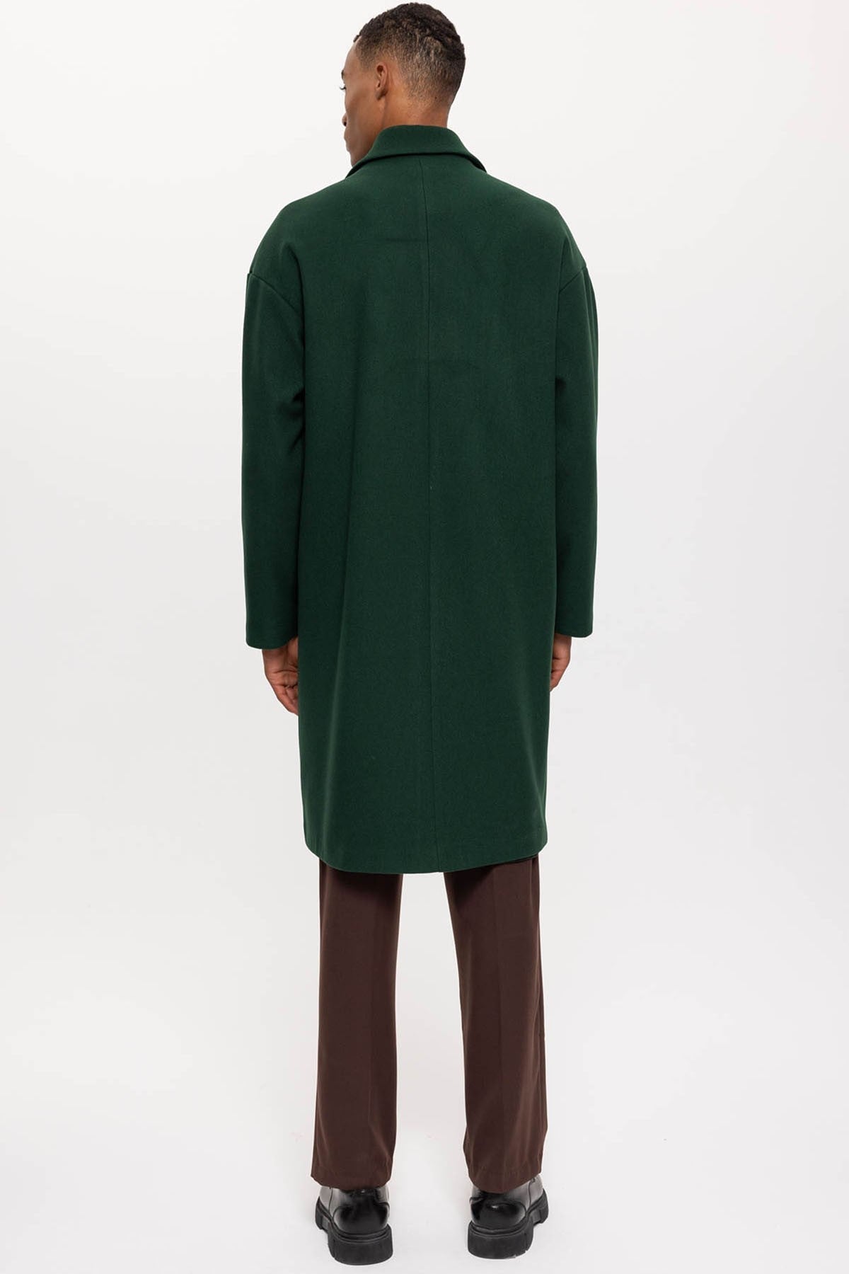 Antioch Oversized Double-Breasted Men's Coat