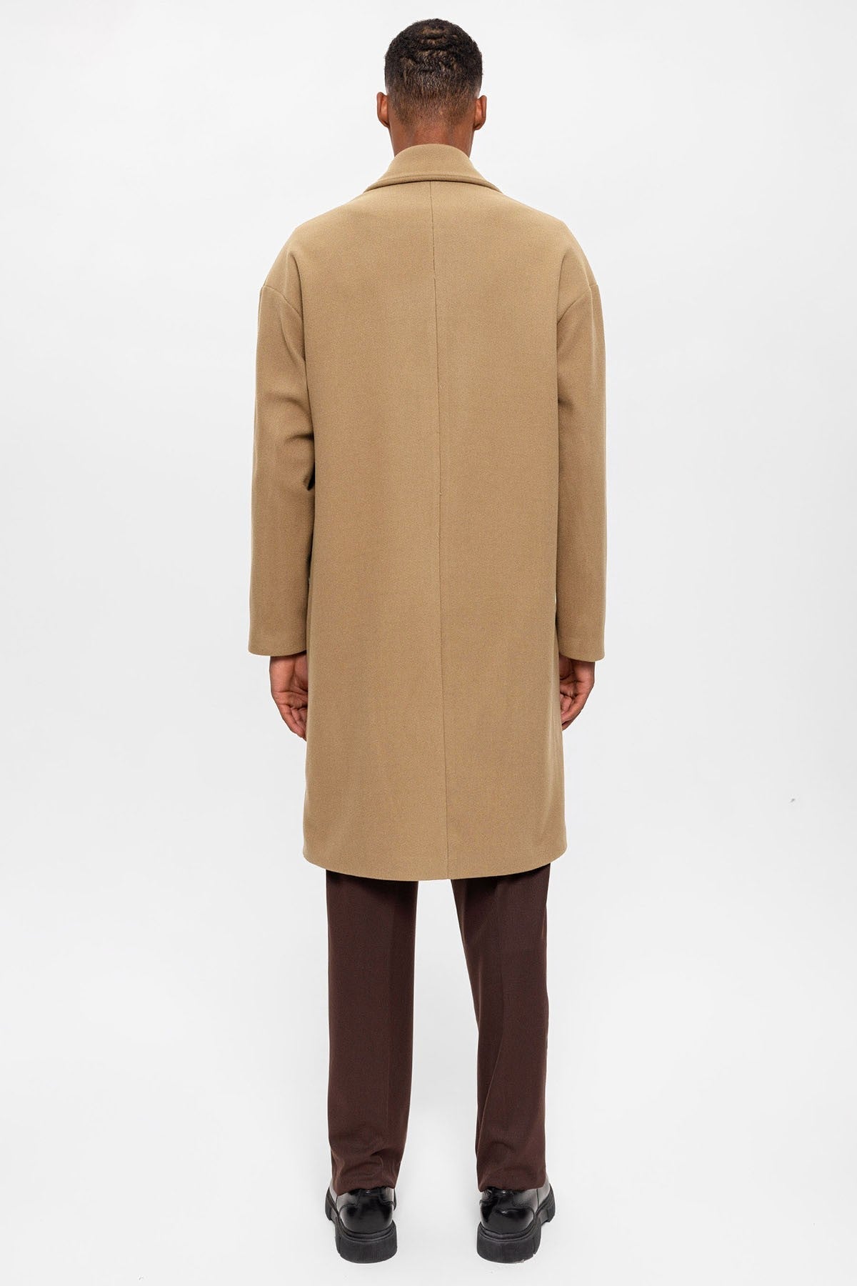 Antioch Oversized Double-Breasted Men's Coat
