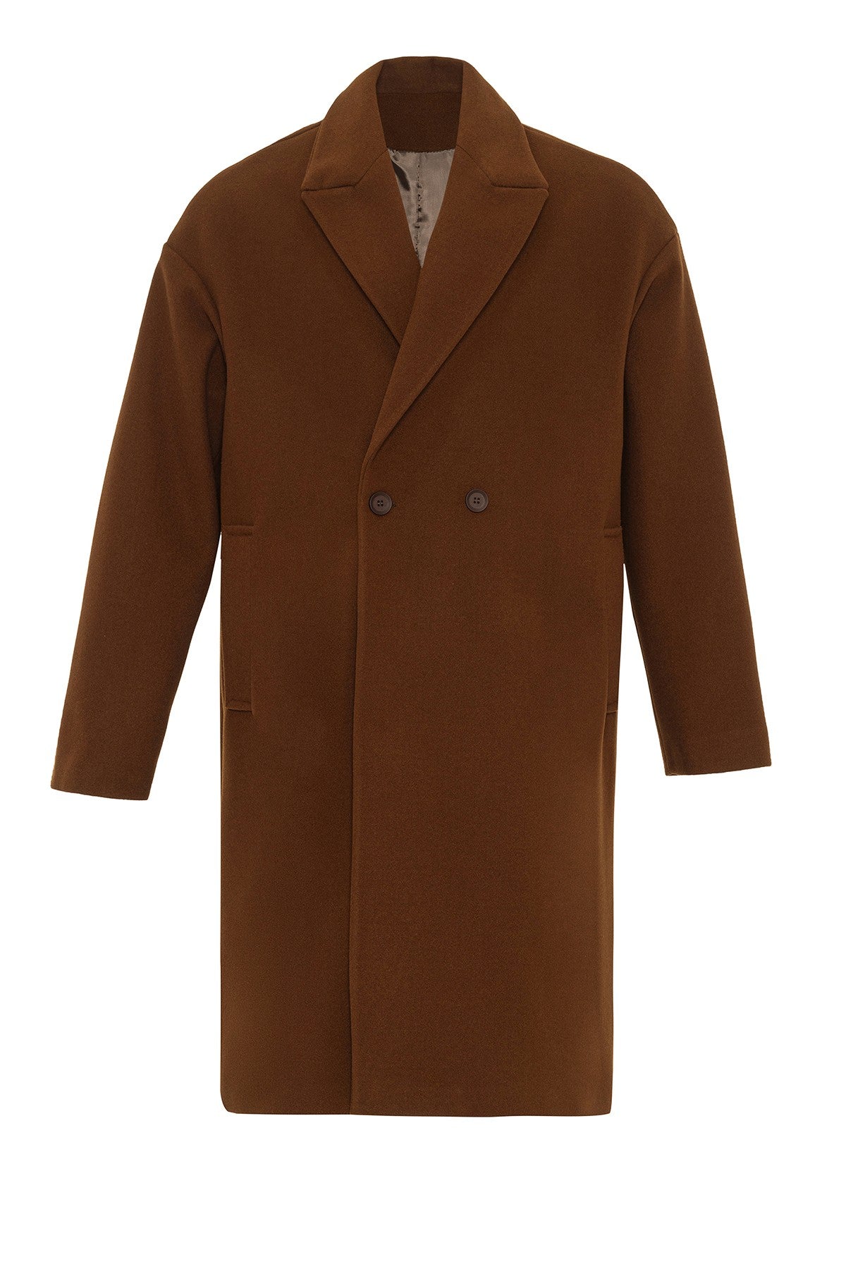 Antioch Oversized Double-Breasted Men's Coat