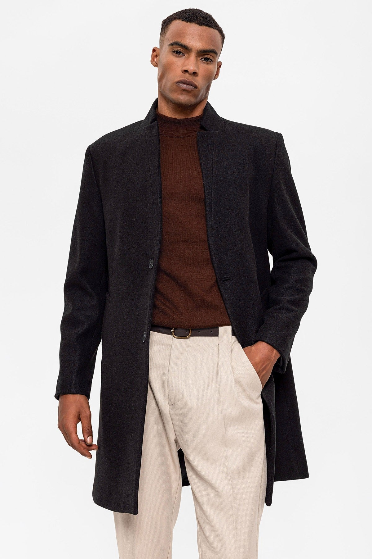 Antioch Stand-Up Collar Men's Coat