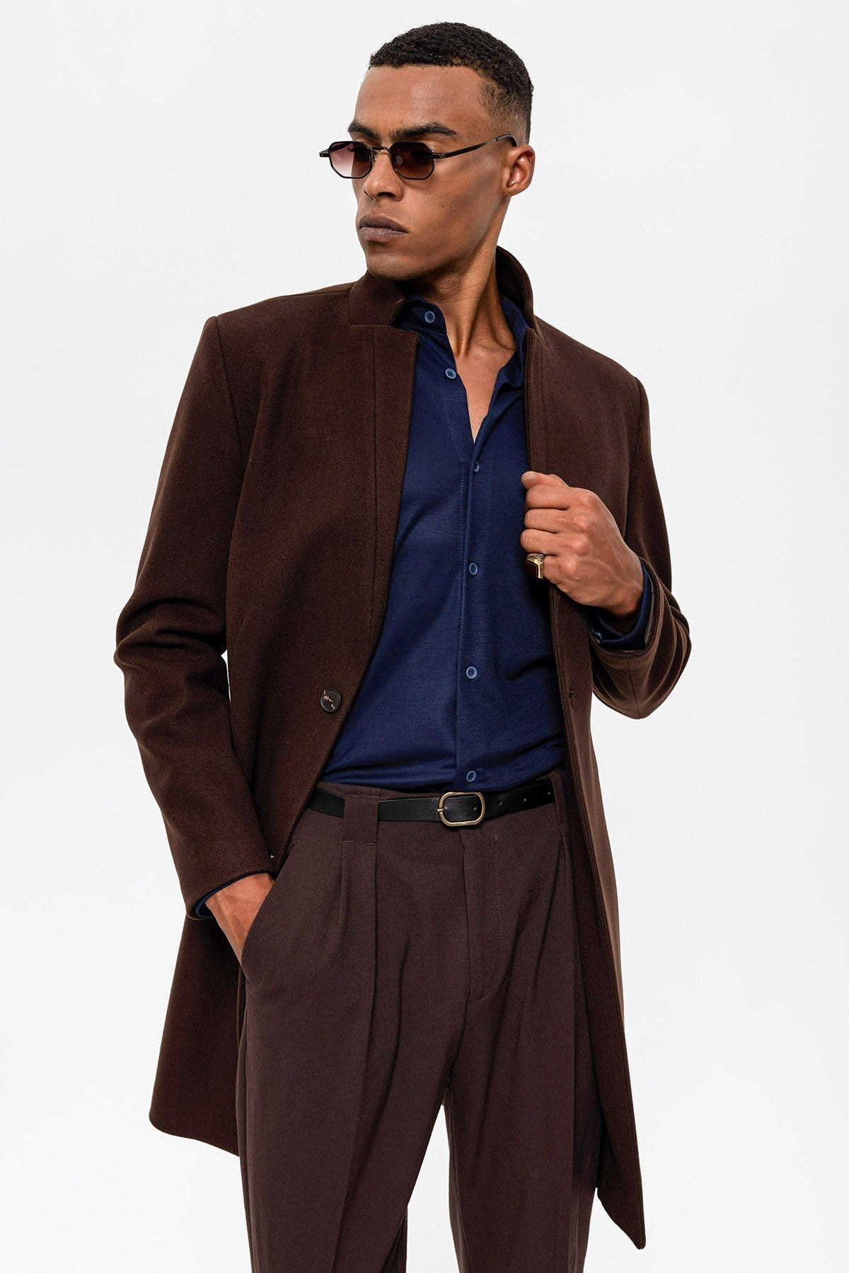 Antioch Stand-Up Collar Men's Coat