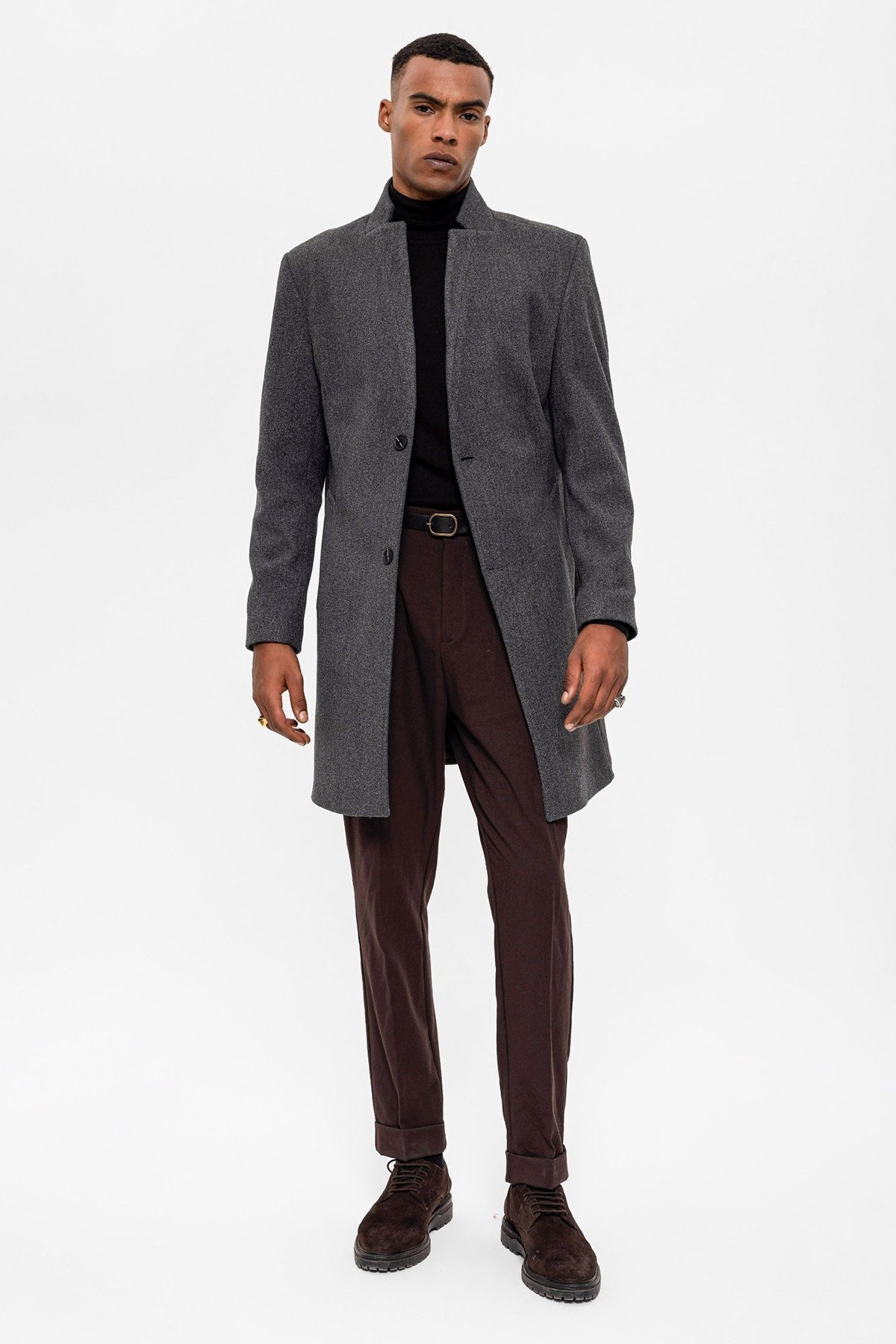 Antioch Stand-Up Collar Men's Coat