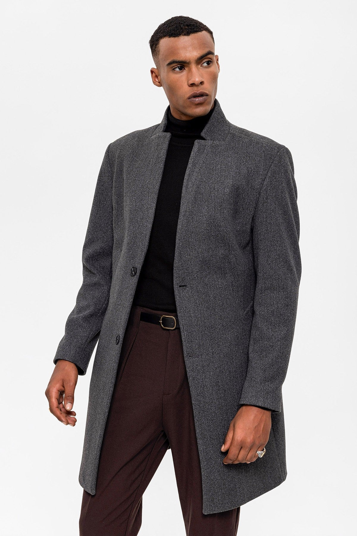 Antioch Stand-Up Collar Men's Coat