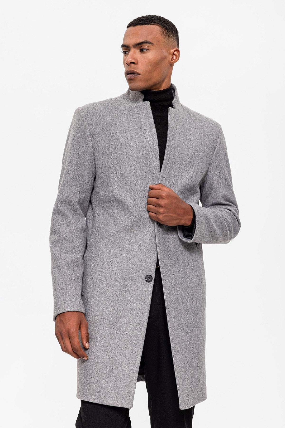 Antioch Stand-Up Collar Men's Coat