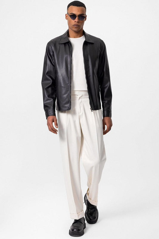 Antioch Faux Leather Men's Jacket